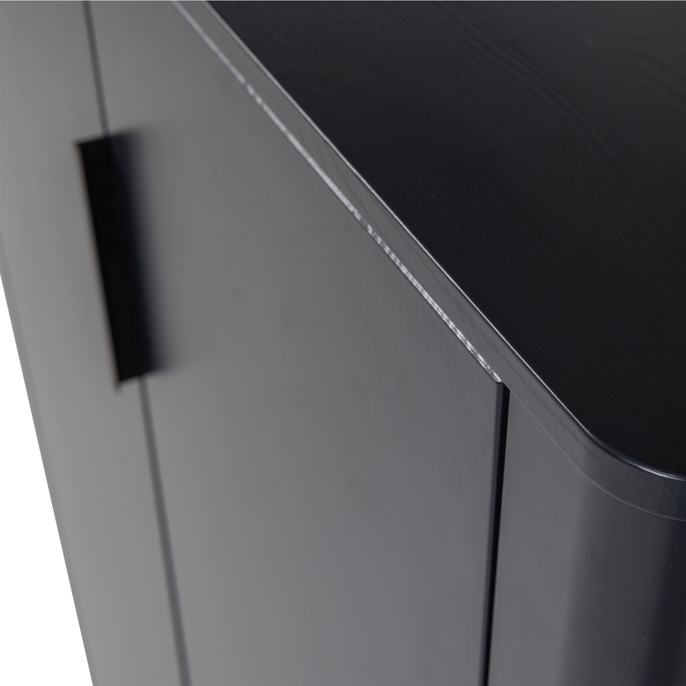 WOOOD Highboard »Gunnar FSC®-Mix Massivkiefer mit Dämpfung Funktion, 85 x 39 x 135 cm« Tragkraft 15 kg pro Boden, einfach zu montieren, sichtbare Maserung