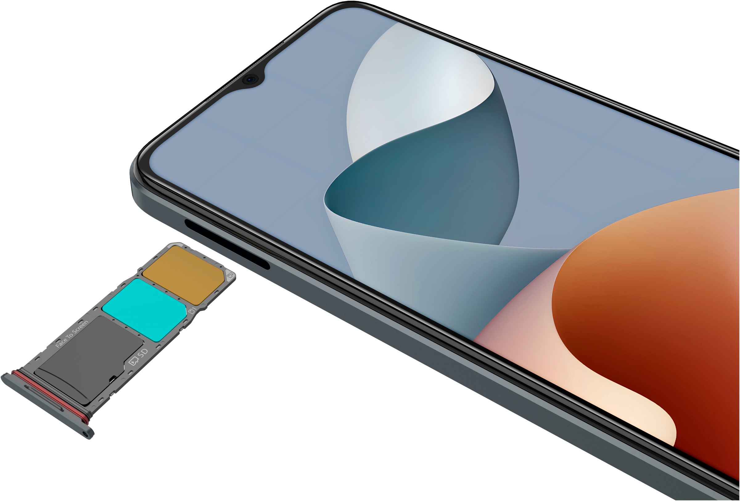 ZTE Smartphone »Blade A34« Grau