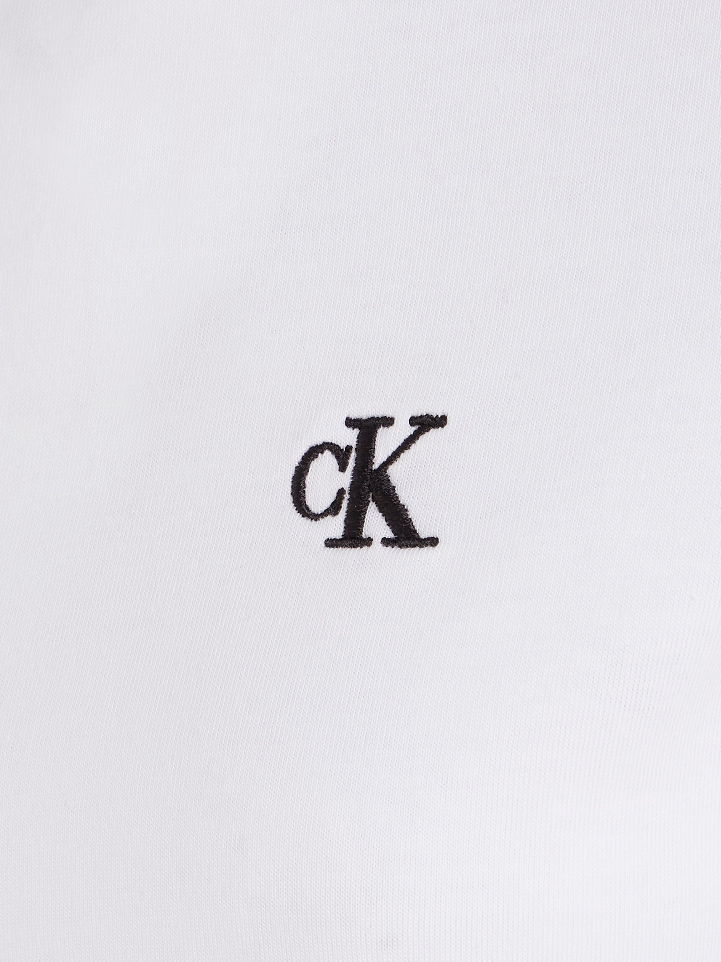 Calvin Klein Jeans T-Shirt »CK EMBROIDERY SLIM TEE«, mit gesticktem CK Logo auf der Brust