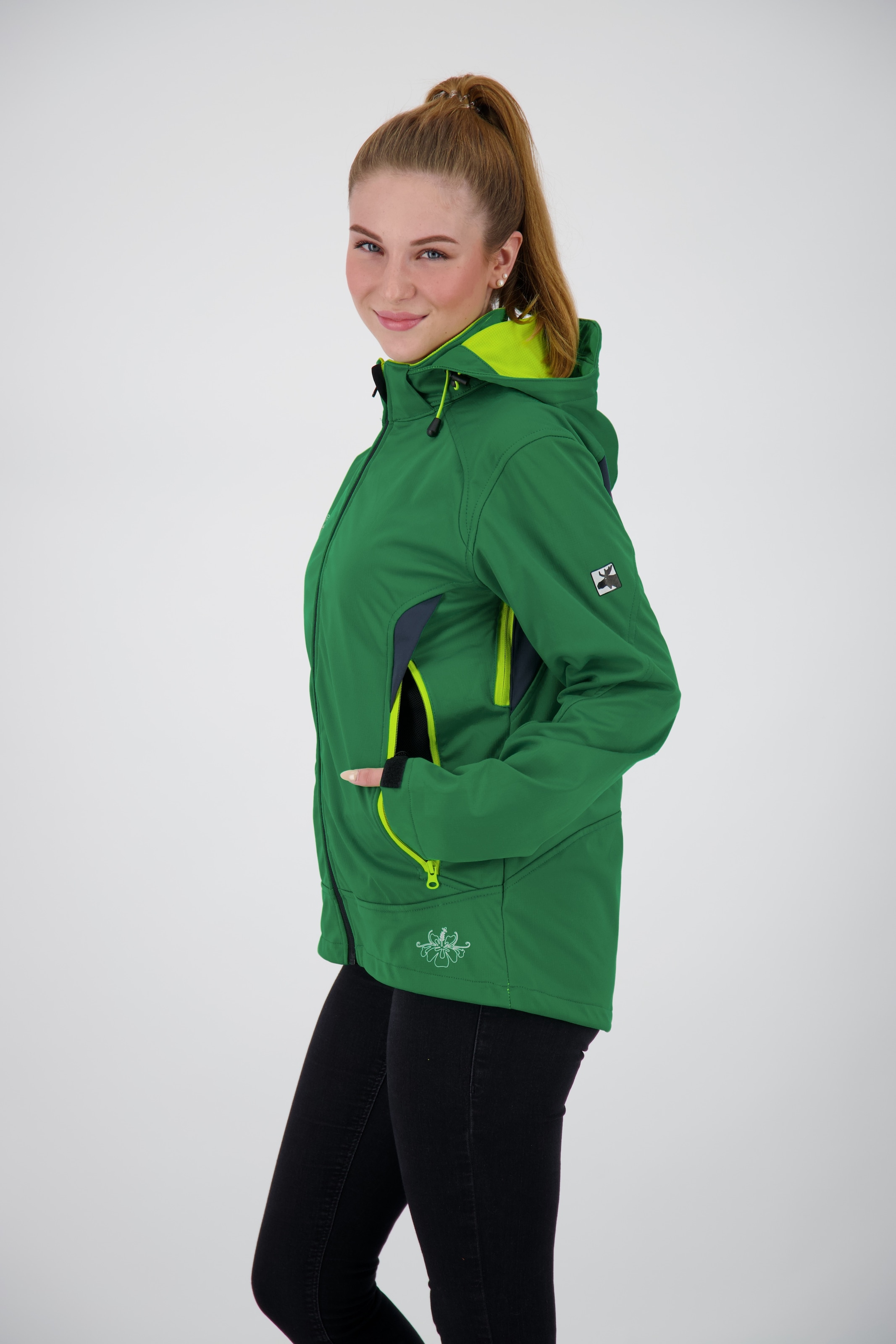 DEPROC Active Softshelljacke »Downton Peak WOMEN« auch in Grossen Grössen erhältlich