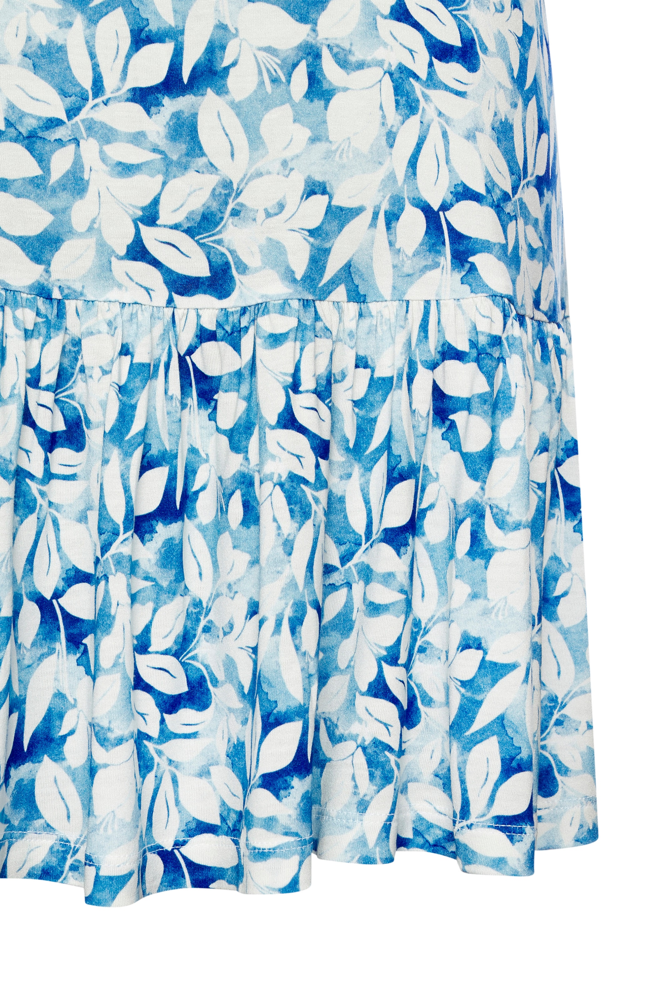 Vivance Minijupe mit Volant in sommerlichem Allover-Print
