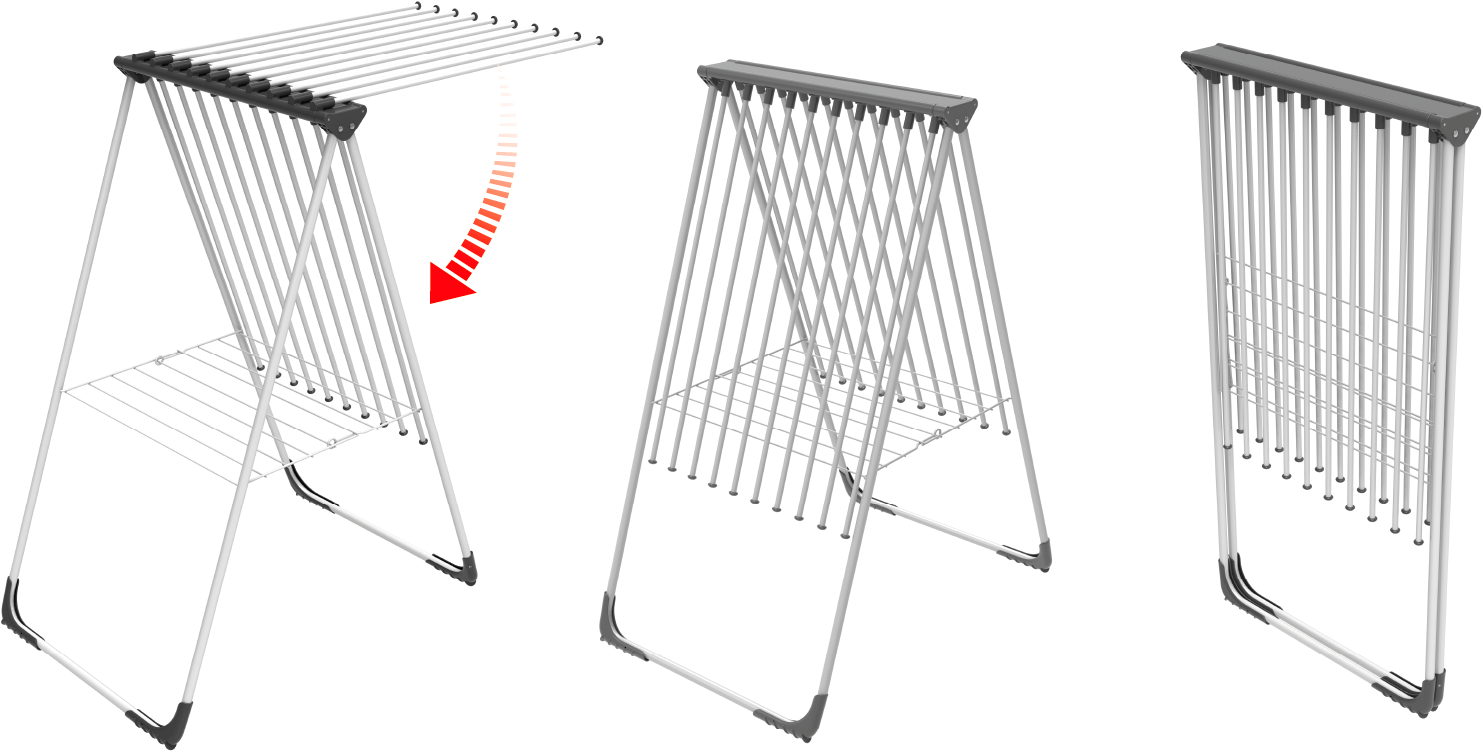Bischof Séchoir à linge »Speed-Line« Rahmenlos, zum schnellen und einfachem Aufhängen von Wäsche