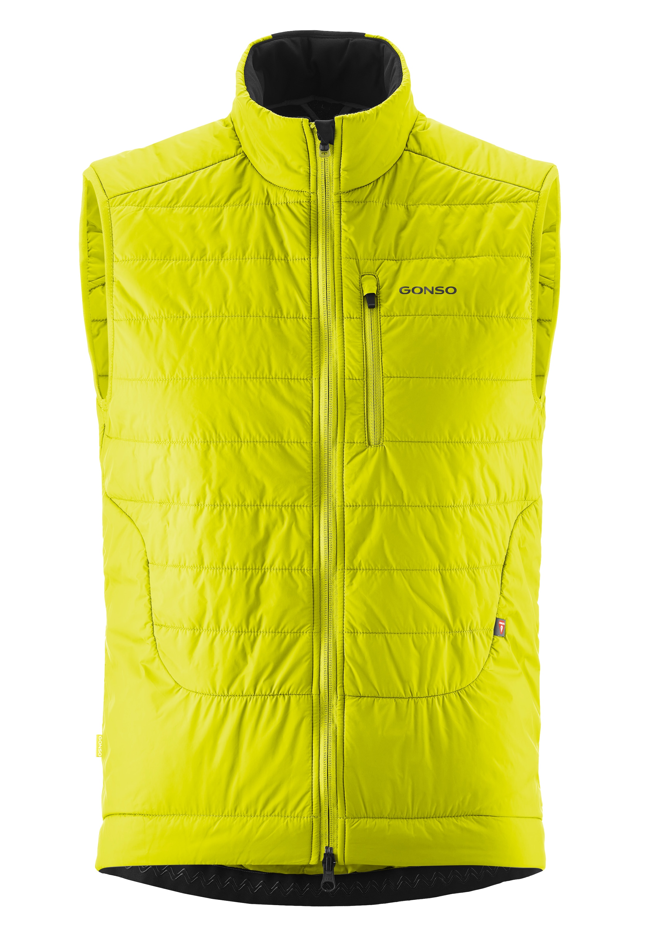 Image of Gonso Funktionsweste "Trail Vest Primaloft M" wattierte atmungsaktive Herren Weste, hohe Wärmeisolation