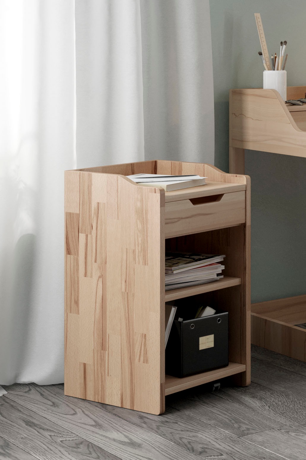 Image of Home affaire Container »MASTER«, (Roll-Container optional zum Schreibtisch MASTER) bei Ackermann Versand Schweiz