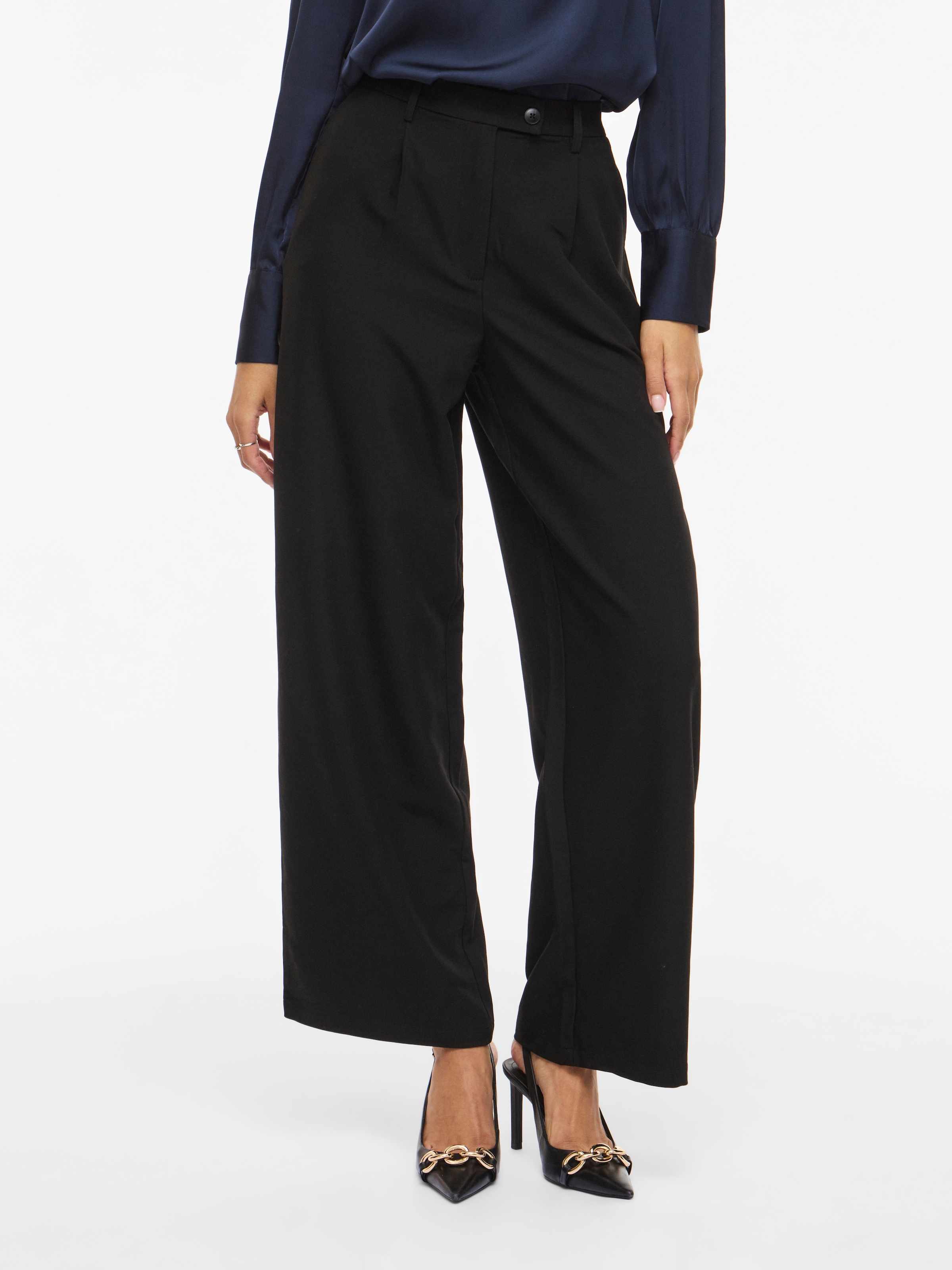 Image of Vila Anzughose "VISIFFE HW WIDE PANTS - NOOS"