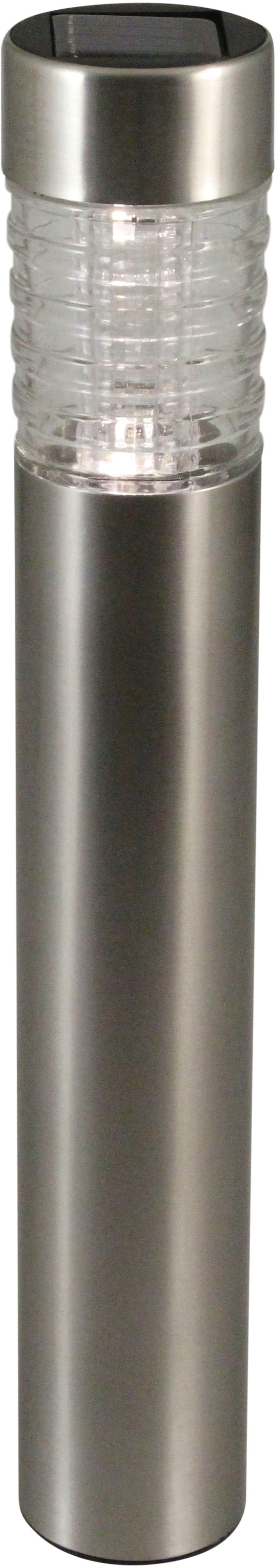 Image of LUXFORM Gartenleuchte "Solar-Gartenleuchten Tacoma 5 Lumen - 3 Stück" LED-Modul 3 Stk. Aus Edelstahl & Glas gefertigt