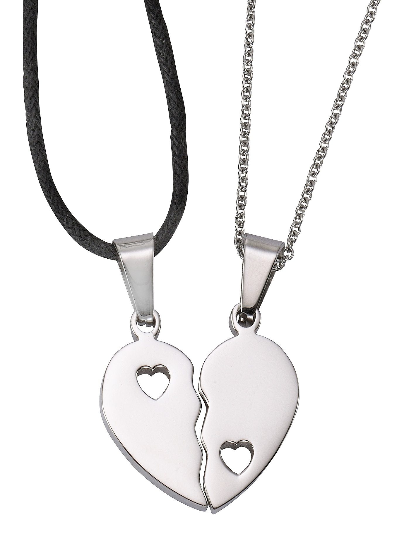 Image of Firetti Schmuckset "Multipack Schmuck Geschenk Halsketten LIEBE" (4 Stk. tlg.)