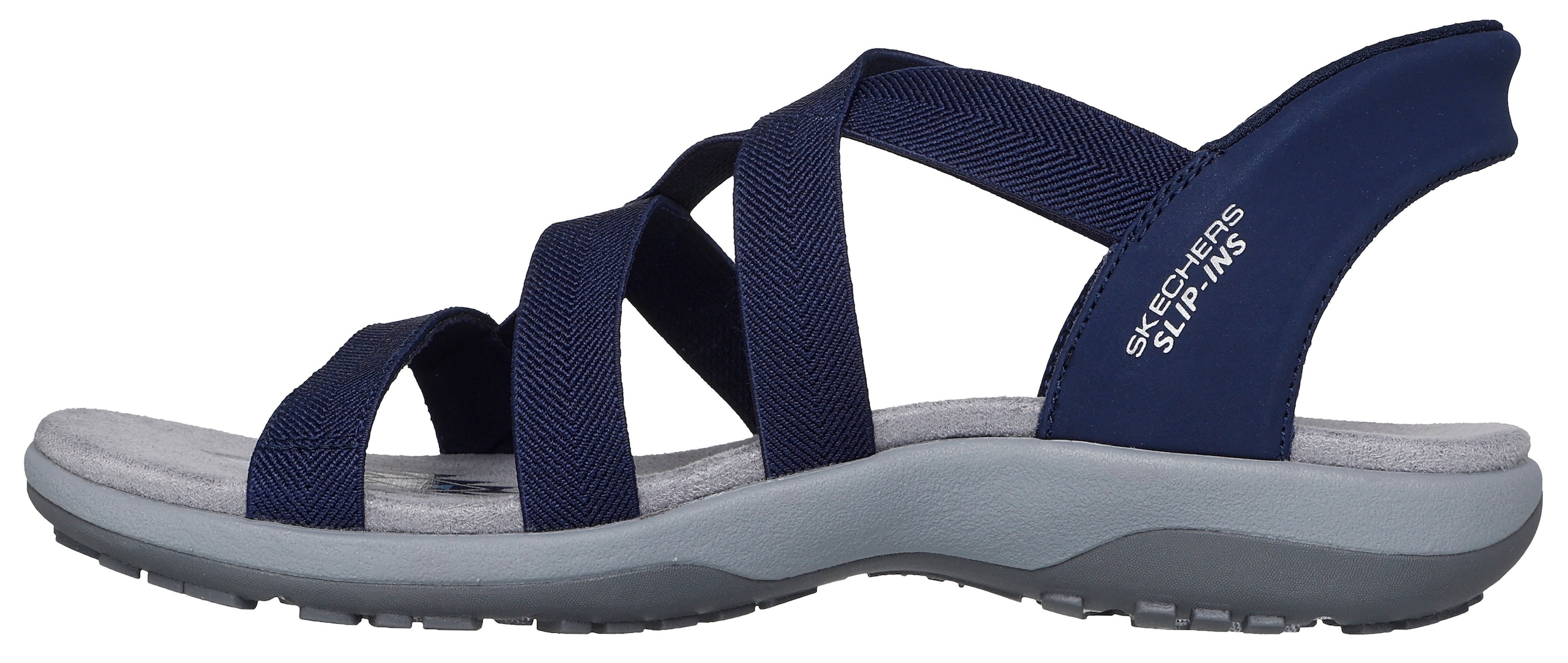 Skechers Sandale »REGGAE SLIM-STRETCH FLEX«  Flats, sandale de trekking avec fonction slip-in