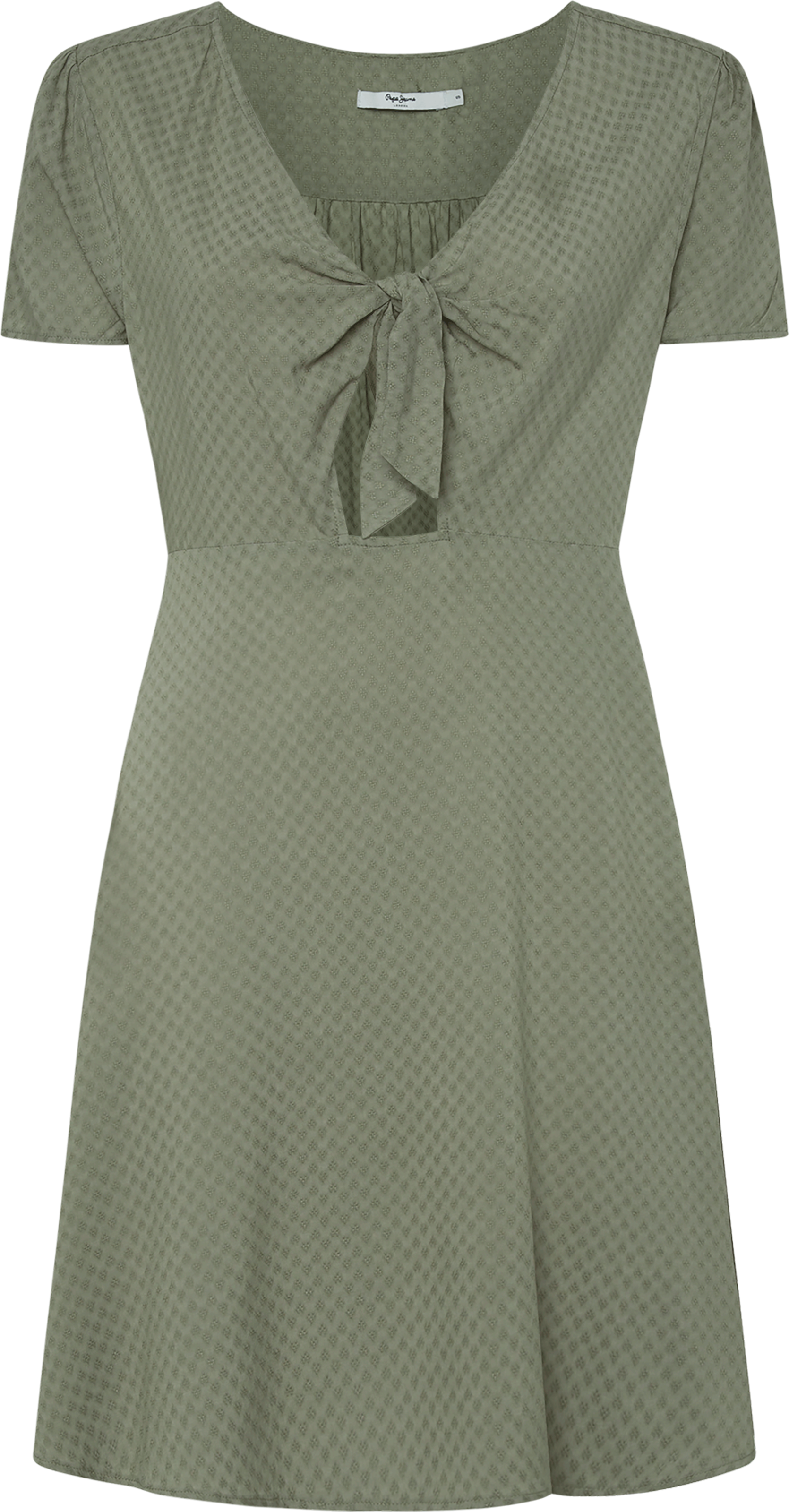 Pepe Jeans Sommerkleid »NANI«, mit Knotendetail am Ausschnitt