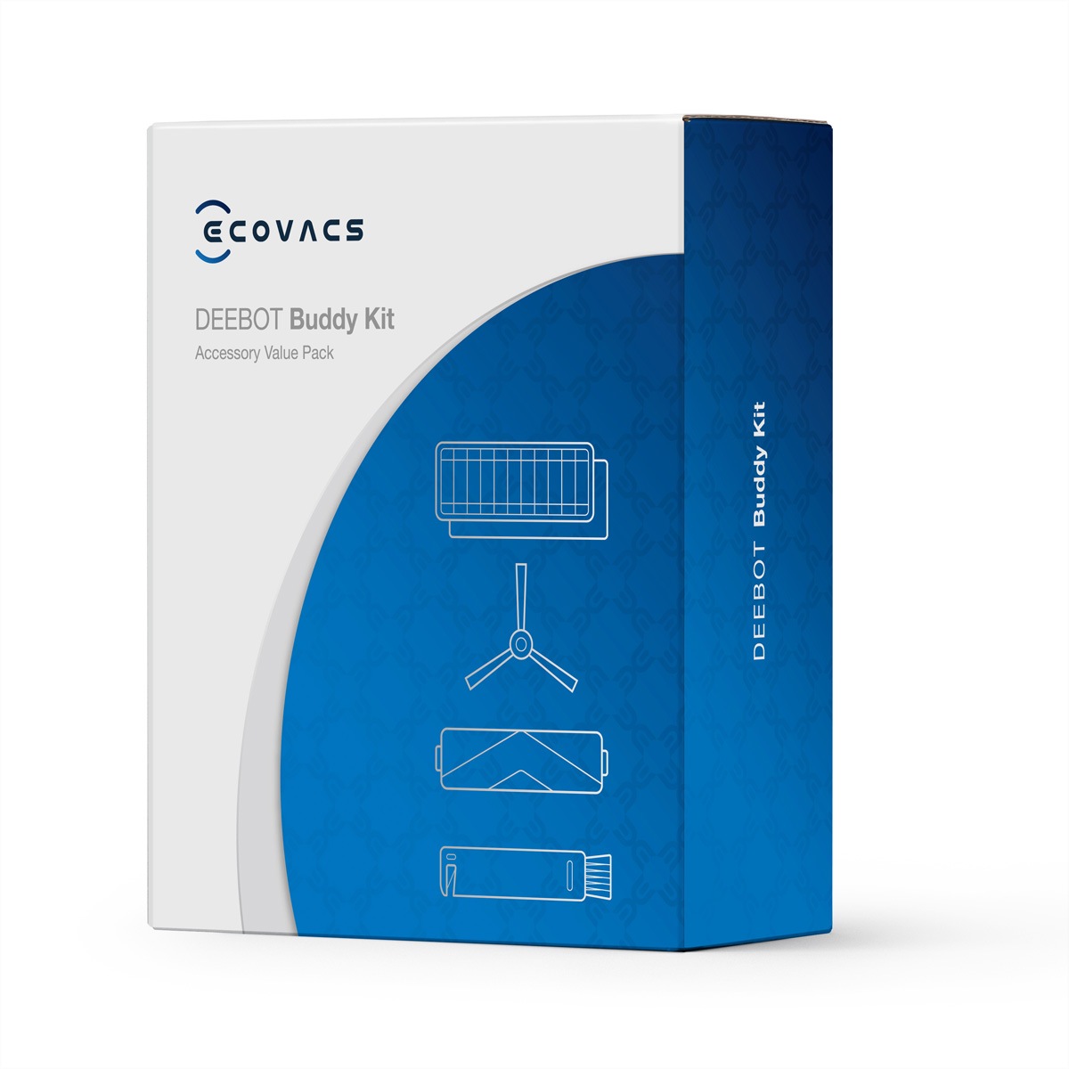 ECOVACS Zubehör Staubsauger-Roboter »Ecovacs Ersatzset, zu X1/T10«