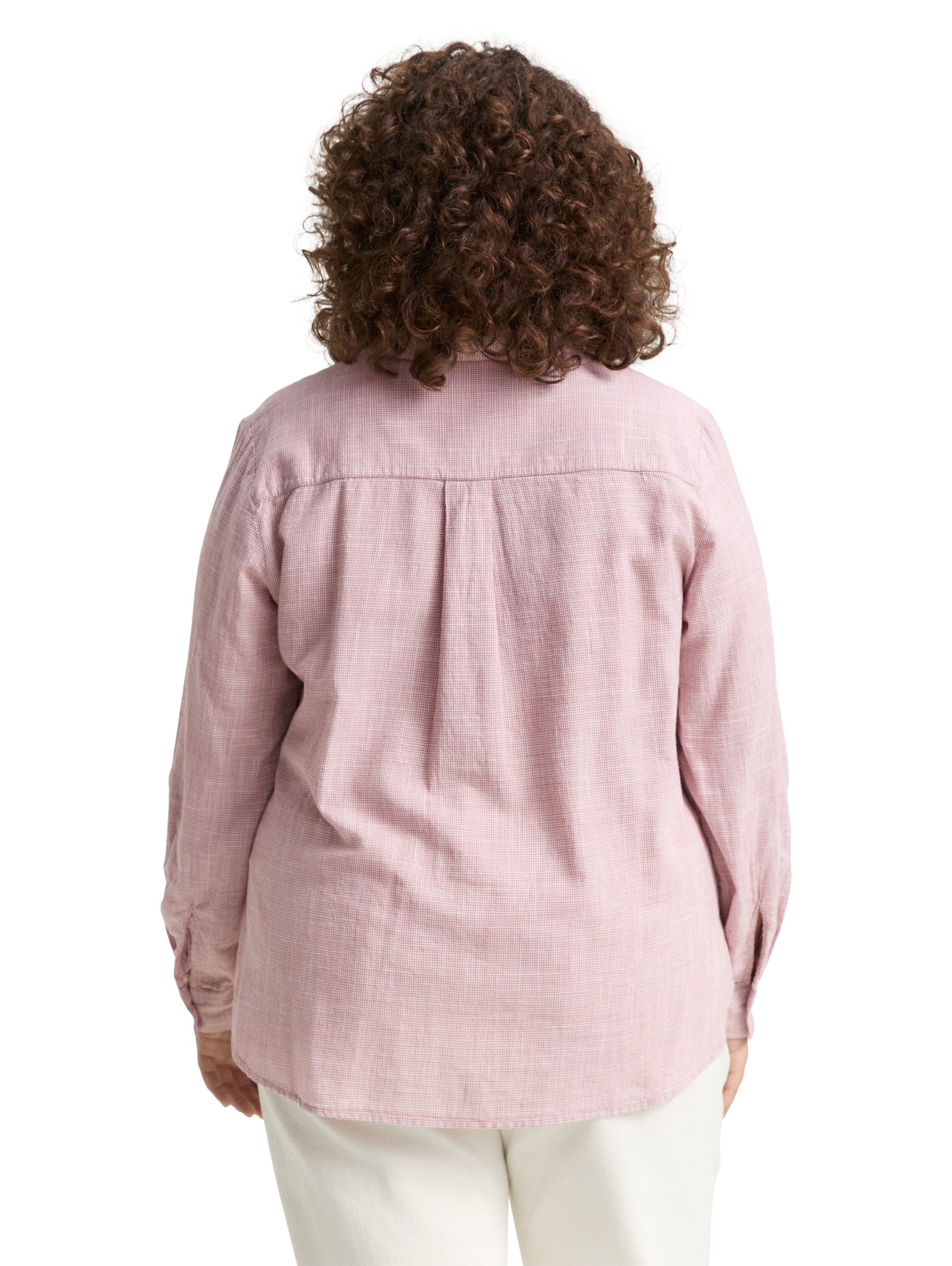 TOM TAILOR PLUS Shirtbluse, mit aufgesetzten Brusttaschen