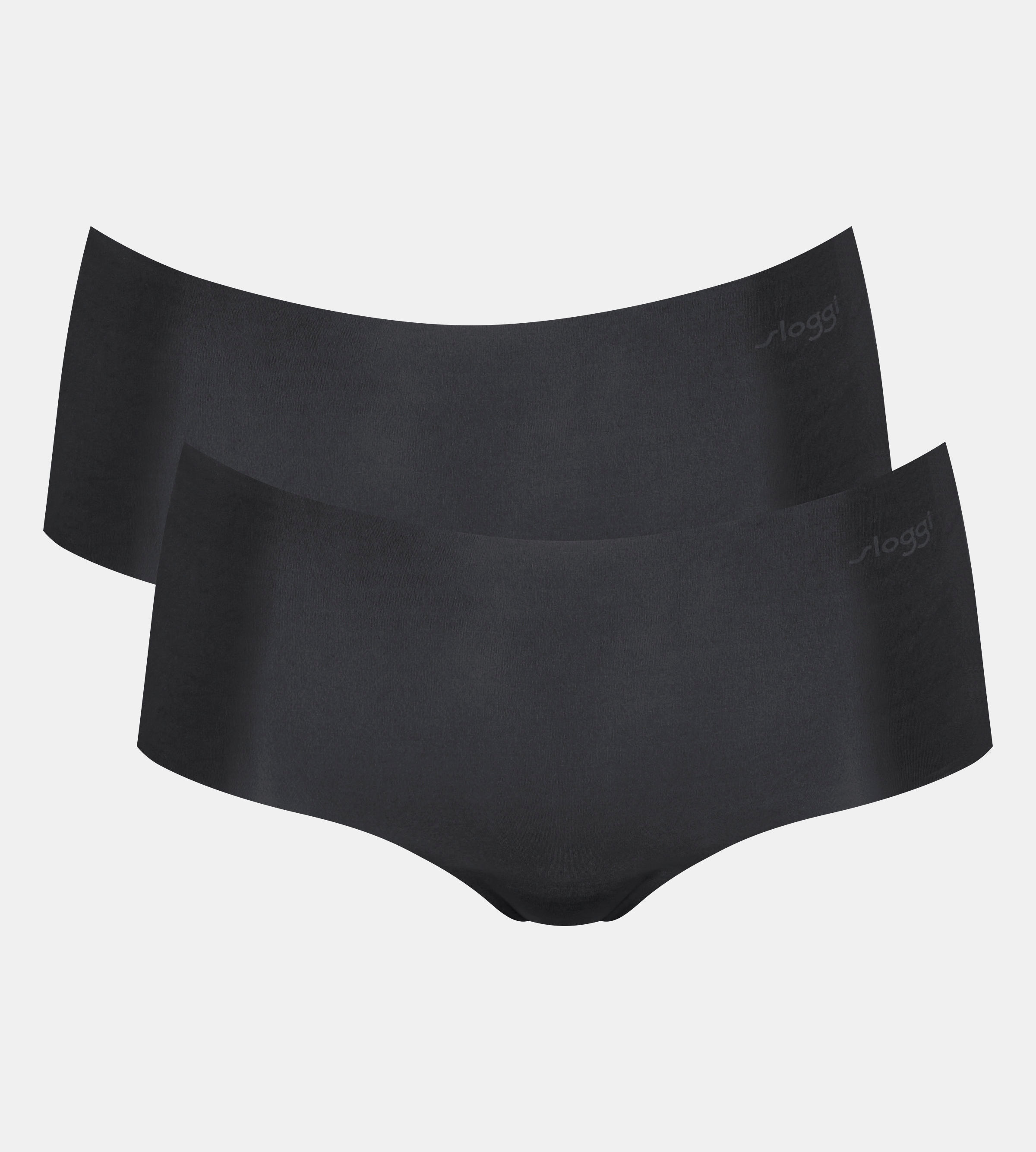 sloggi Panty »ZERO Microfibre 2.0« 2er Pack, nahtlos, gewellte Abschlüsse hinten, Microfaser
