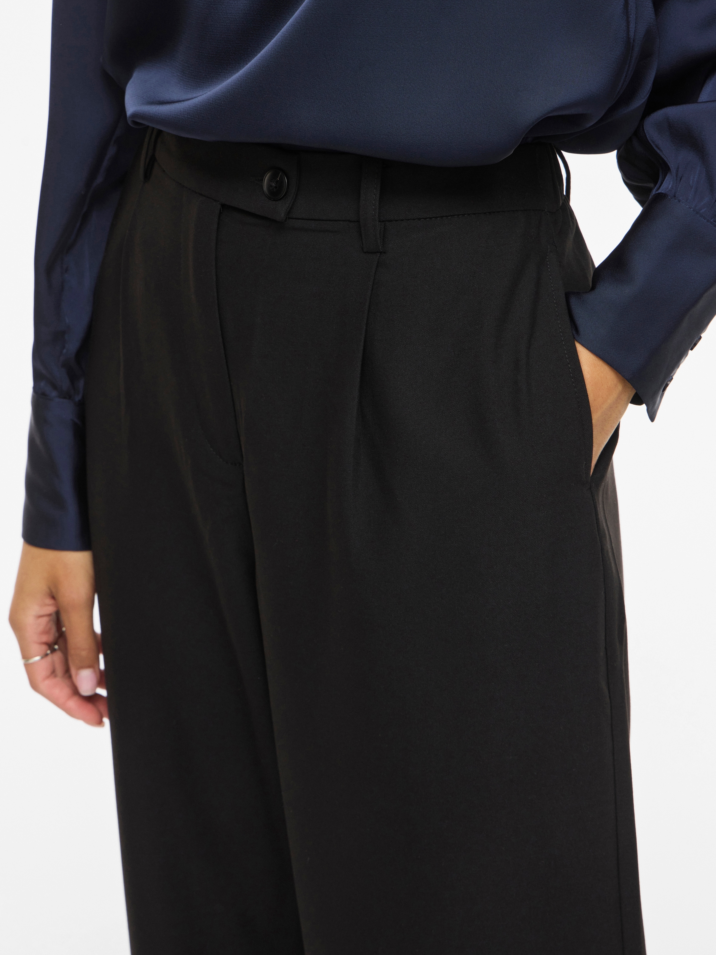 Vila Pantalon de costume »VISIFFE HW WIDE PANTS - NOOS«