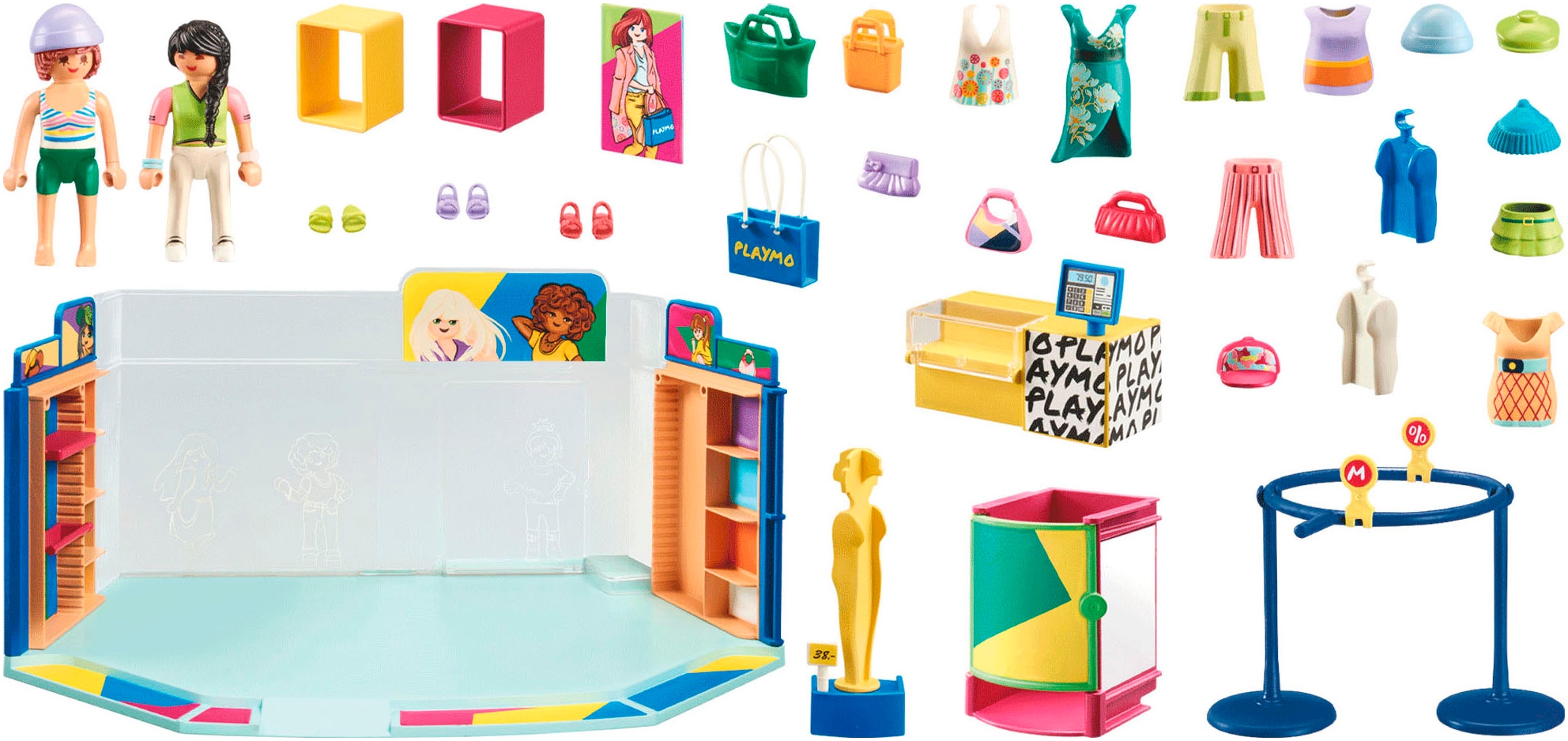 Playmobil® Konstruktions-Spielset »Fashion Store (71534), My Life« Made in Europe