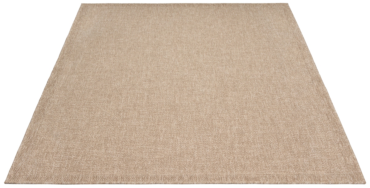 the carpet Teppich »Kansas«, rund, 1 mm Höhe, moderner robuster In und Outdoor Teppich Jute Look
