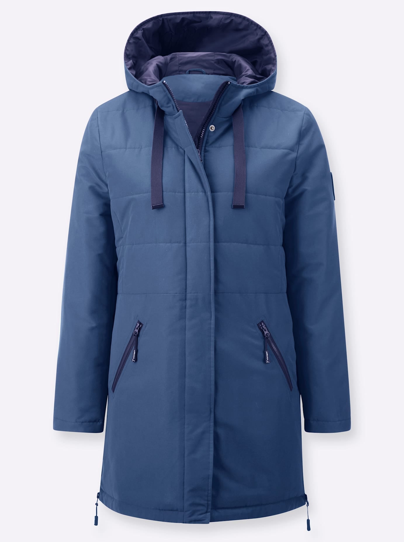 Casual Looks Veste longue mit Kapuze