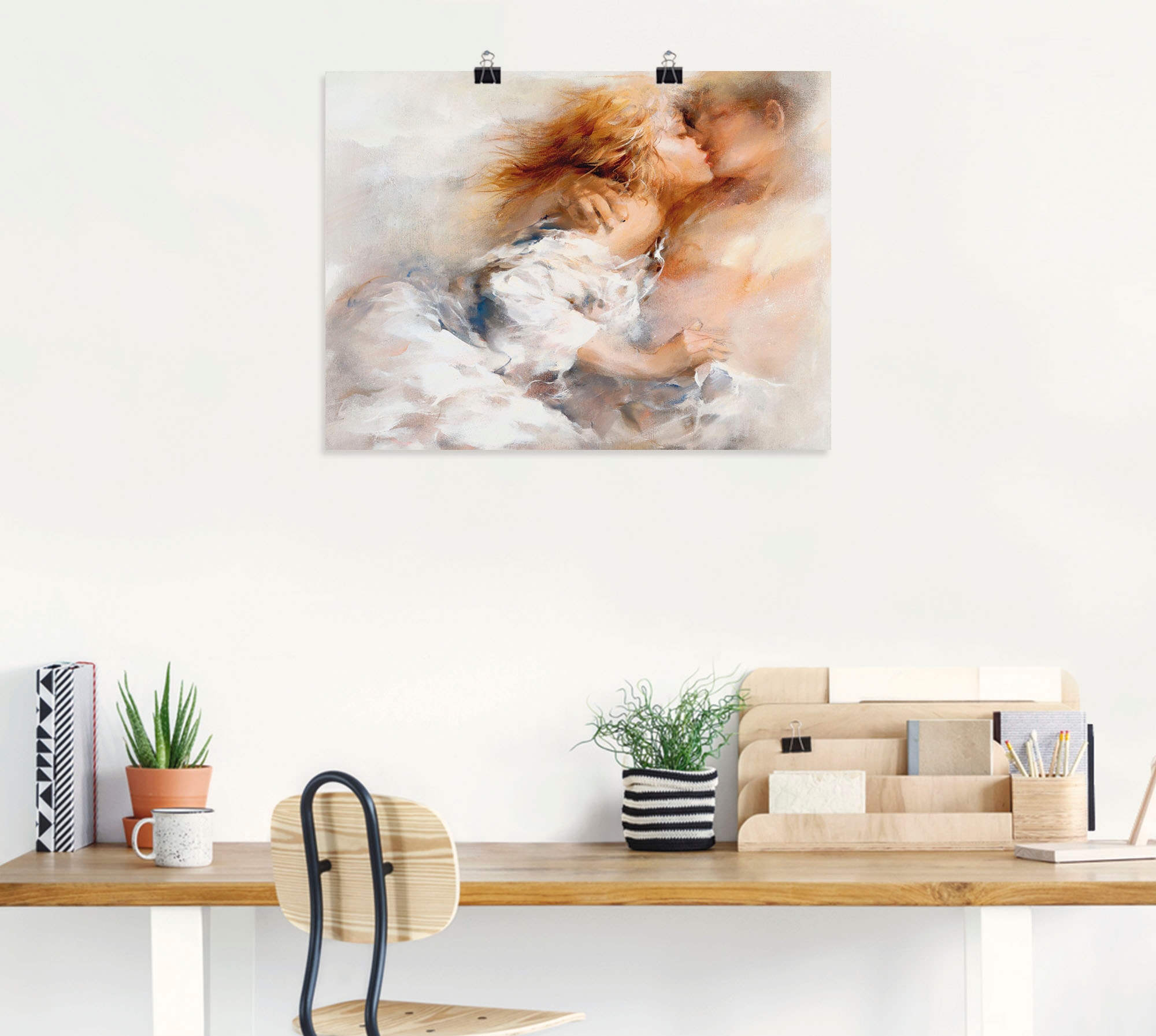 Artland Fresque murale »Leidenschaftlich« 1 cuis tlg. als Leinwandbild, Poster in verschied. Grössen