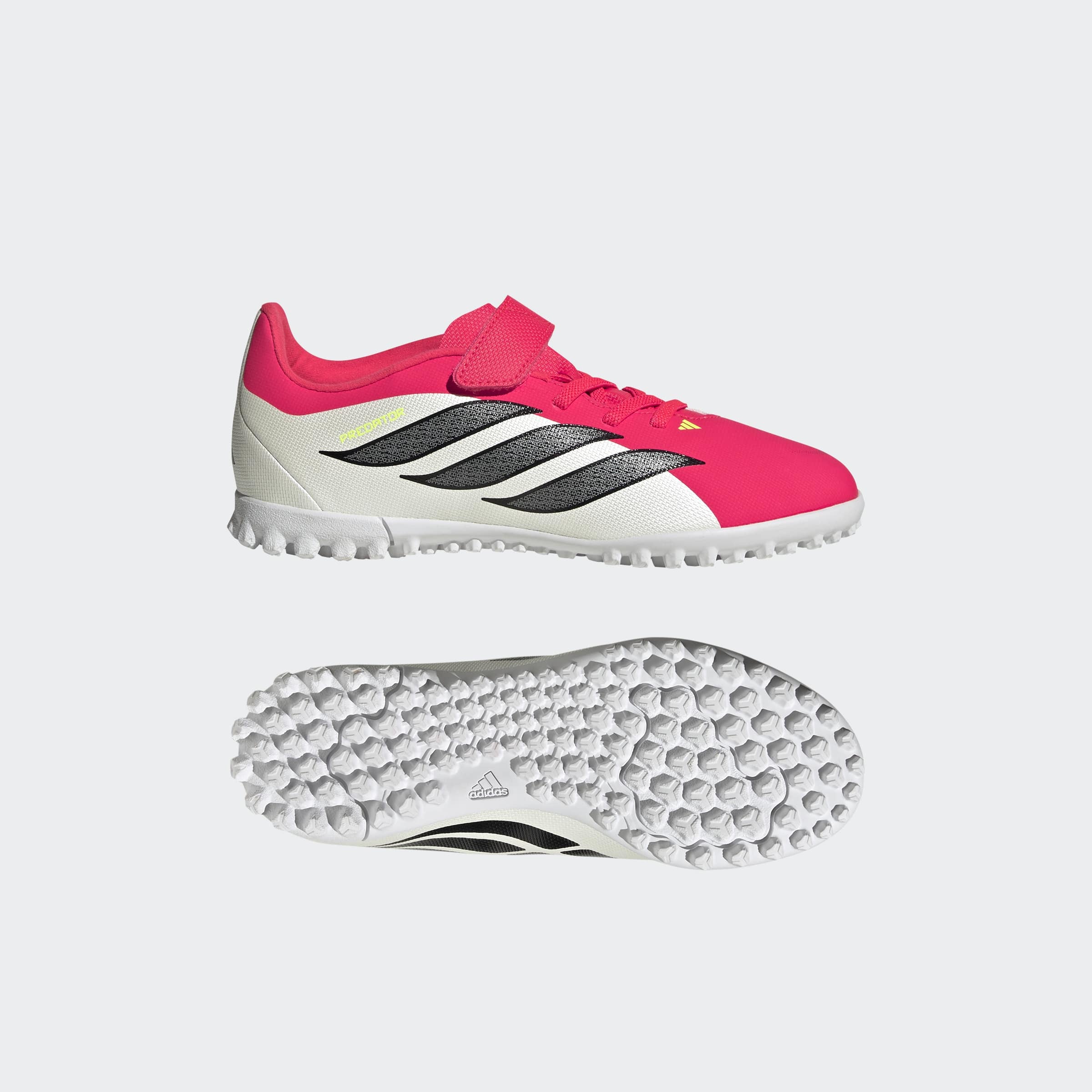 adidas Performance Chaussure de football »PREDATOR CLUB HOOK-AND-LOOP TURF KIDS«  für Kunstrasen, Hart- und Aschenplätze, für Kinder & Jugendliche