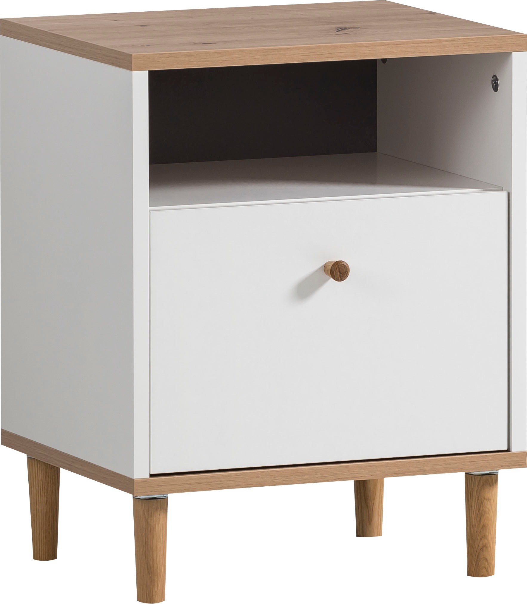 Image of Schildmeyer Nachttisch "Hilda, Nachttisch, Made in Germany, B: 40 cm" Solide Verarbeitung - Dieses Produkt ist in Deutschland gefertigt