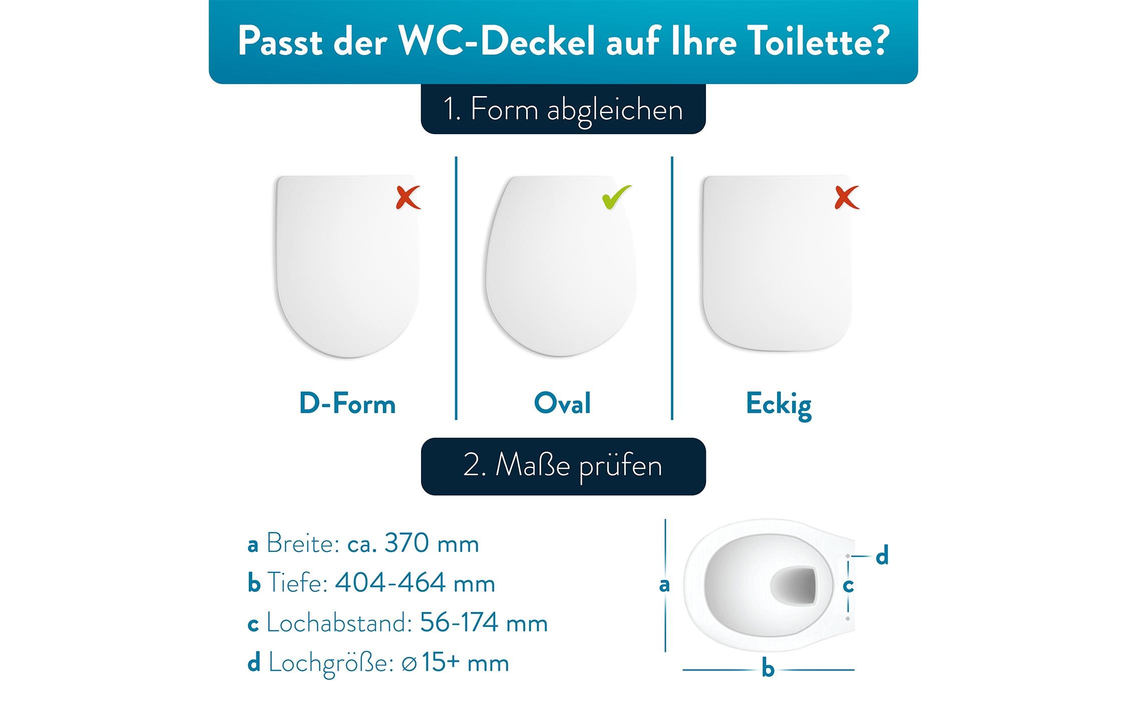 WC-Sitz "Benkstein Oval"