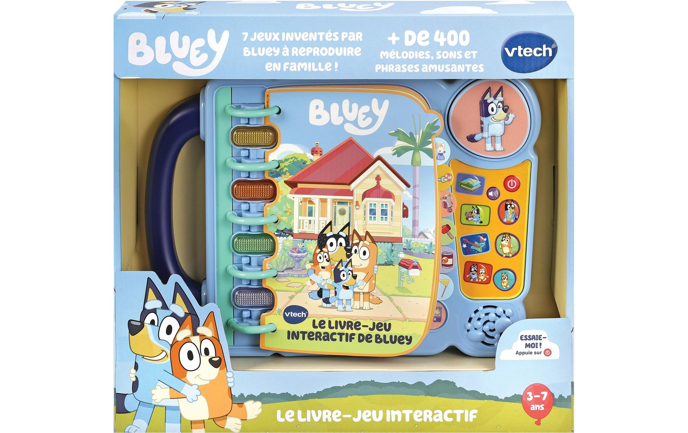 Vtech® Lernspielzeug »Bluey Mon livre-jeu interactif -FR-«