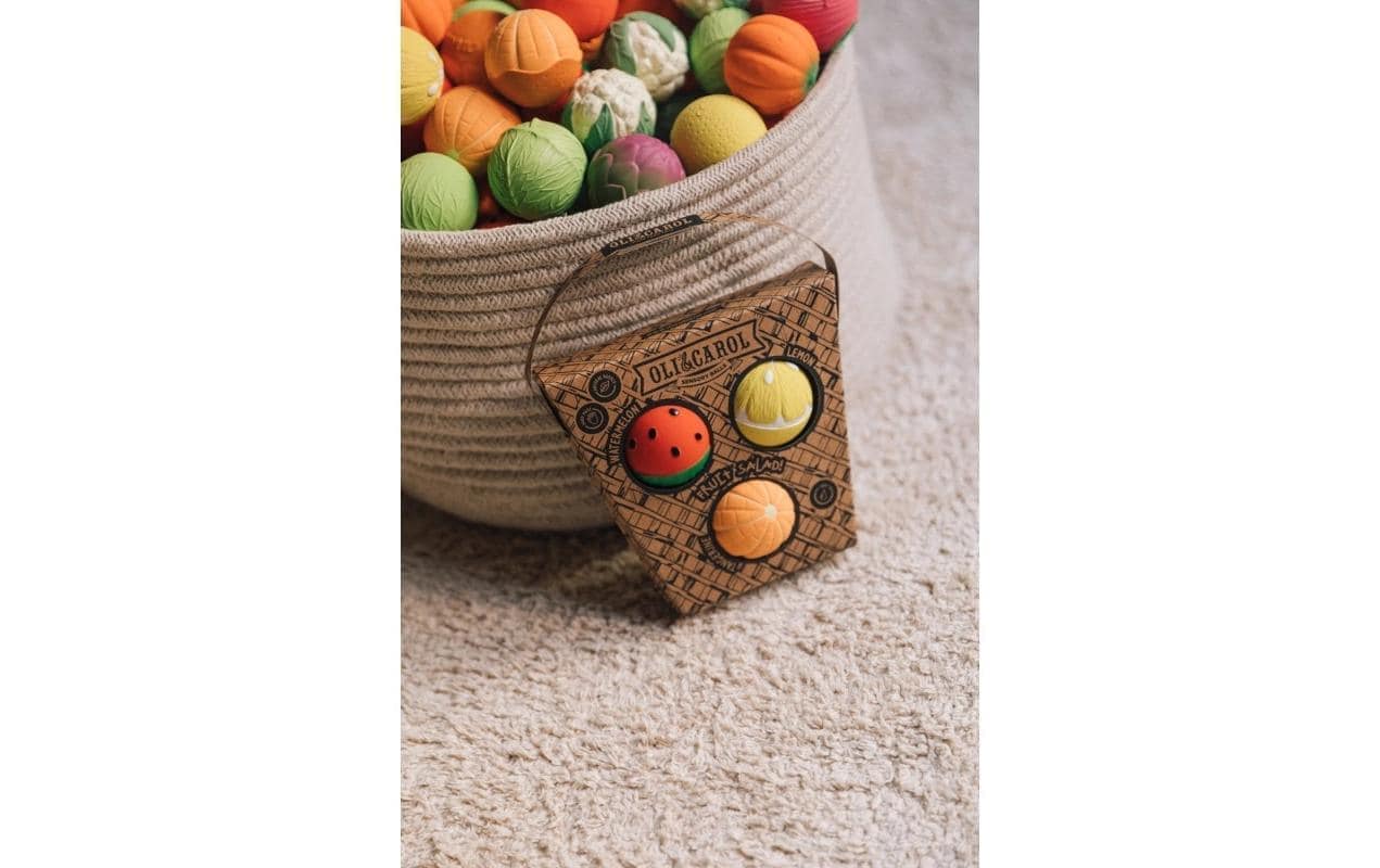   Lernspielzeug »Oli&Carol Fruit Salad Baby Sensory Balls«