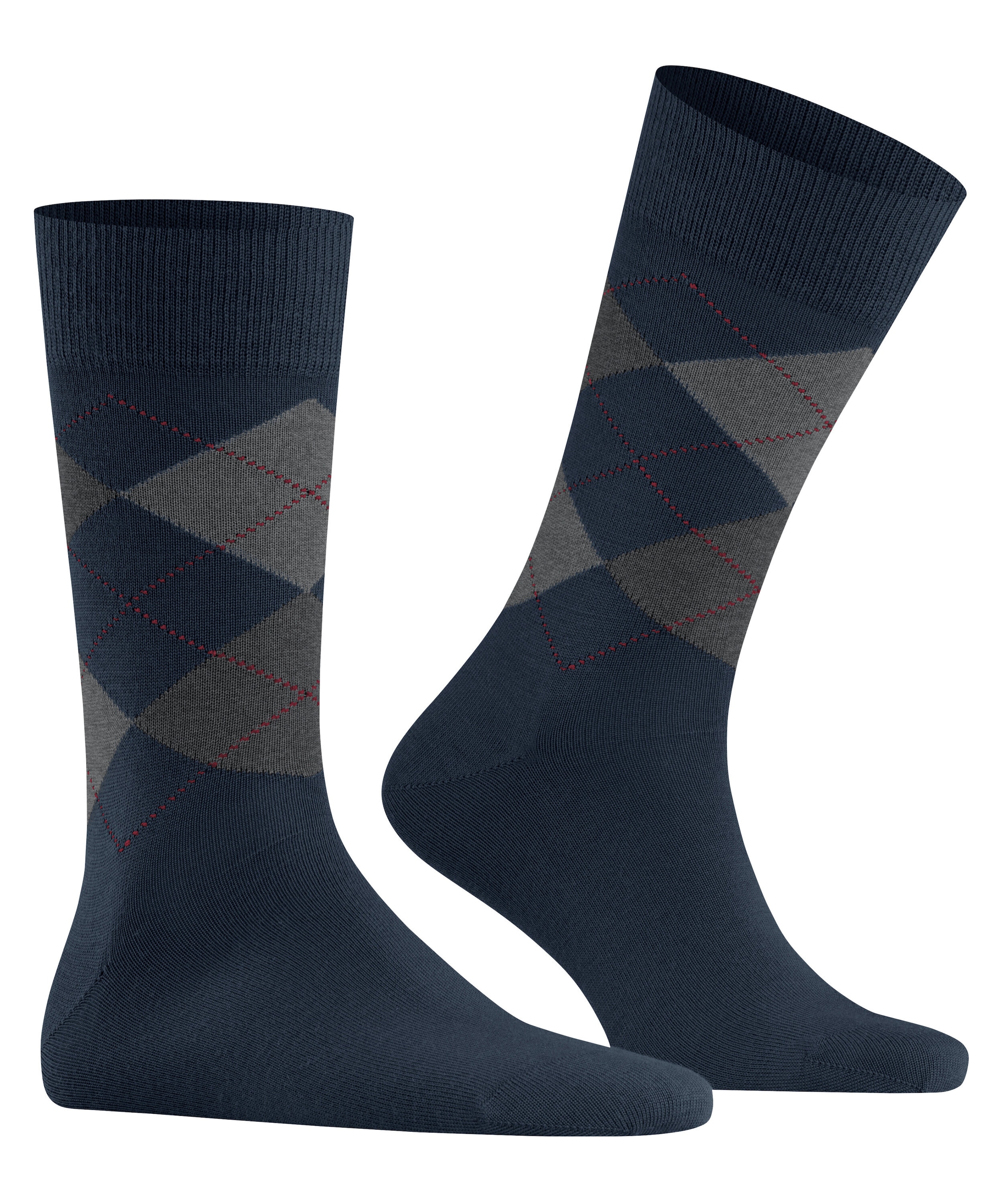 Burlington Socken »Edinburgh« Einheitsgrösse 40-46, klassisches Argyle-Muster, wärmende Wollmischung