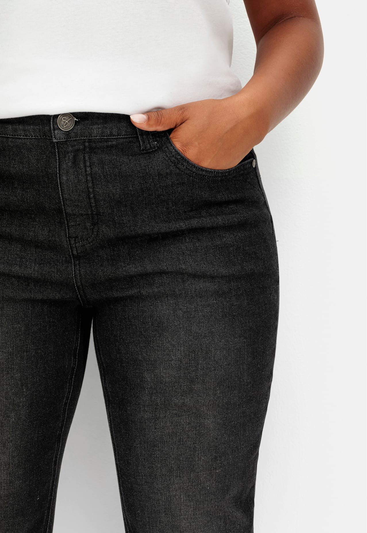 Sheego Bequeme Jeans, (1 tlg.)