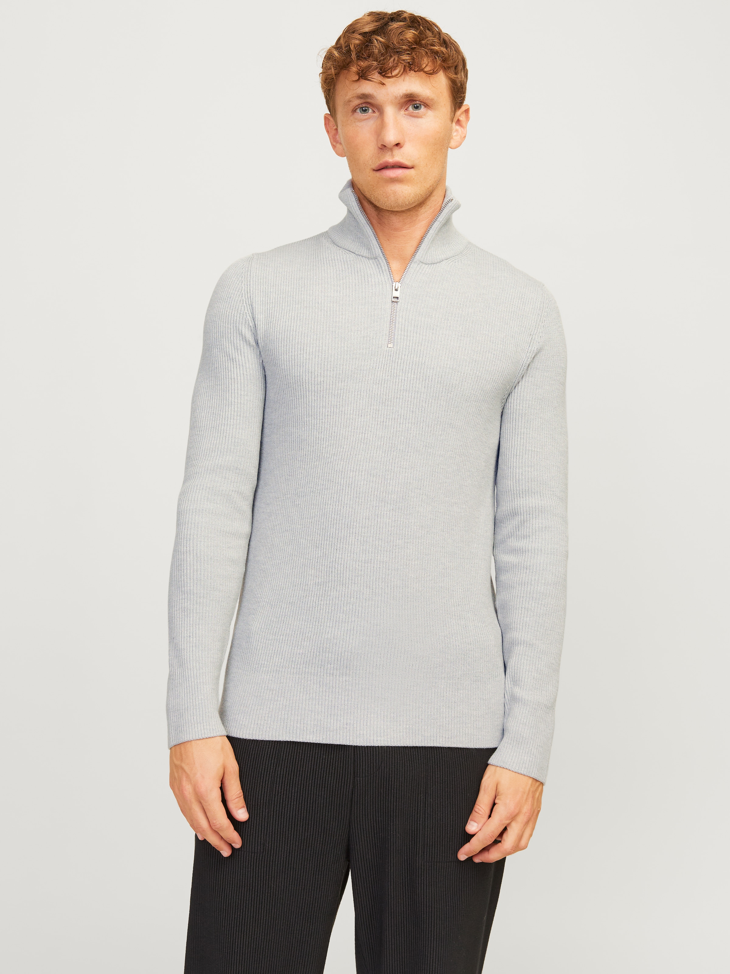 Image of Jack & Jones Troyer "JJEPERFECT KNIT HALF ZIP SN"