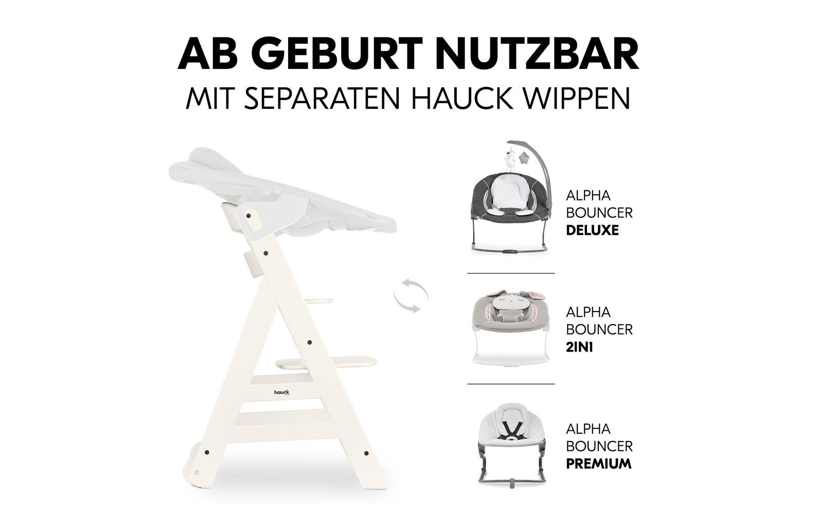 Hauck Hochstuhl »Beta+ White« ()