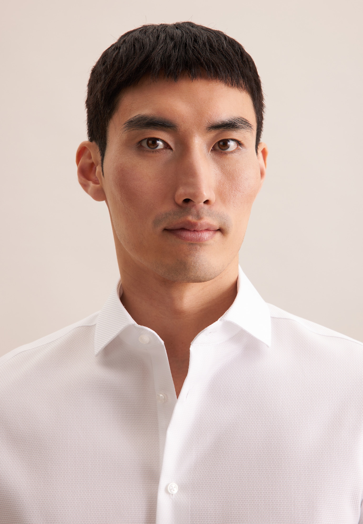 seidensticker Businesshemd »Schwarze Rose« Shaped 1/1 Extra lang Kentkragen Struktur