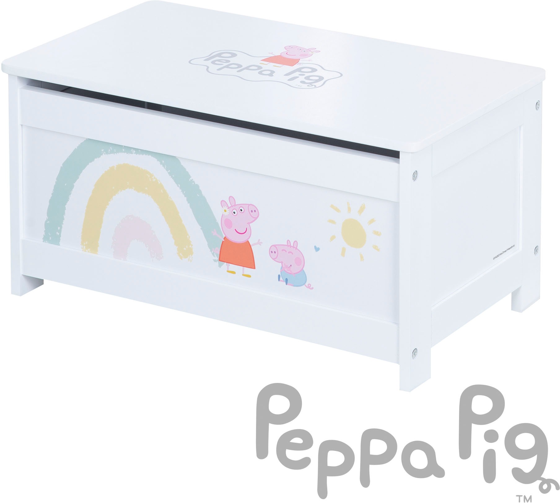 roba Truhe "Peppa Pig" mit Deckelbremse