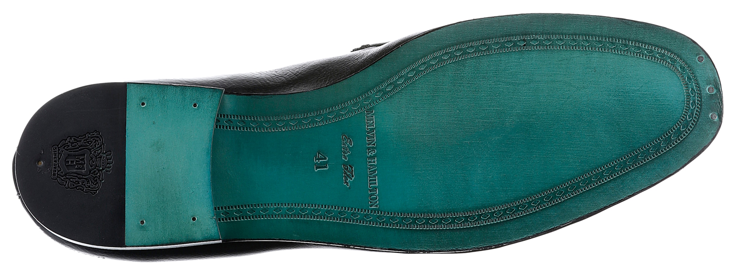 Melvin & Hamilton Loafer »Clive 1 - vegetabil gegerbt«, Slipper, Mokassin, Business Schuh mit modischem Handfinish