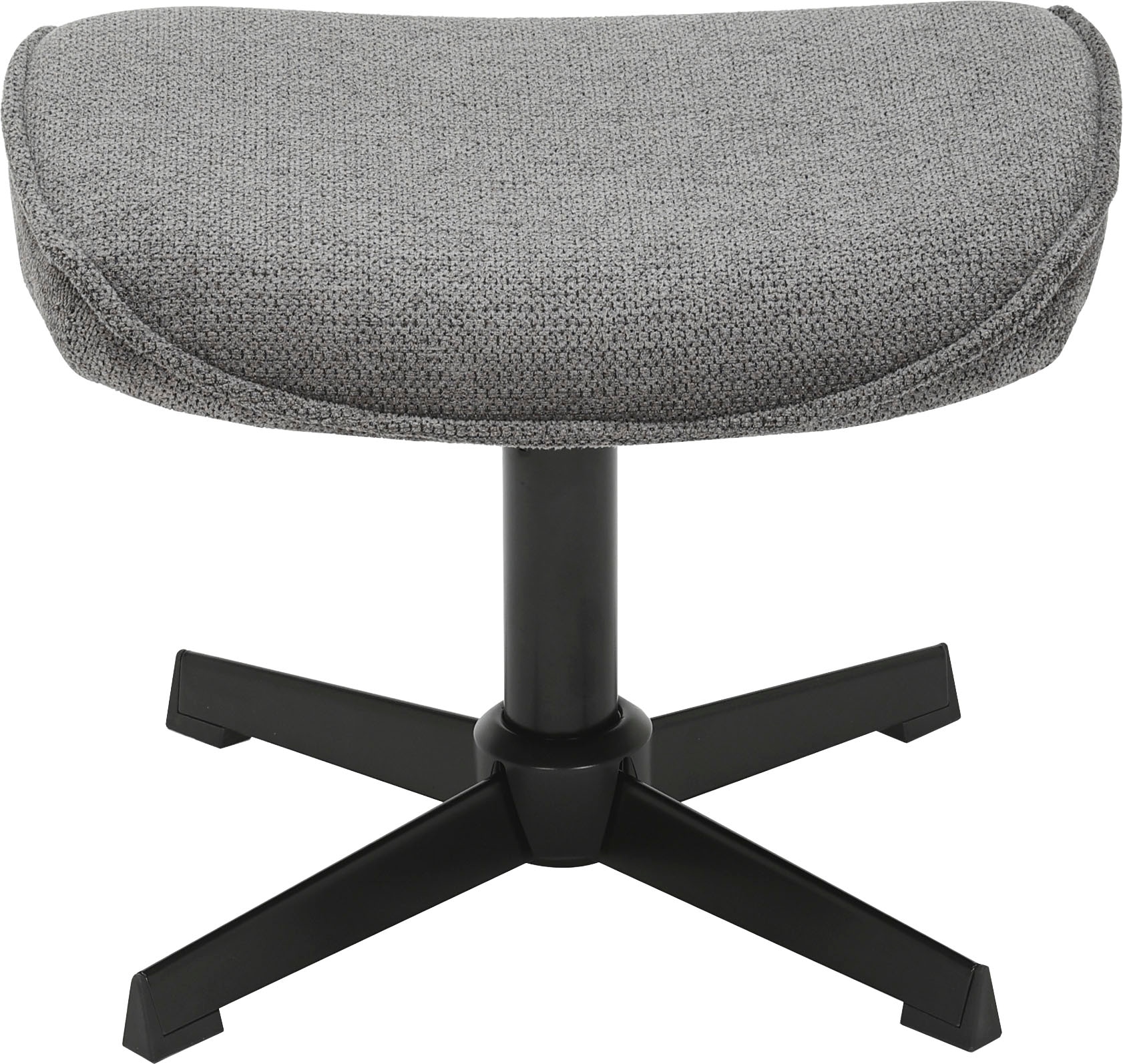 GOODproduct Sessel »YOLLI Relaxsessel, TV-Sessel mit Hocker« 360° Grad drehbar, Struktur-Bezug