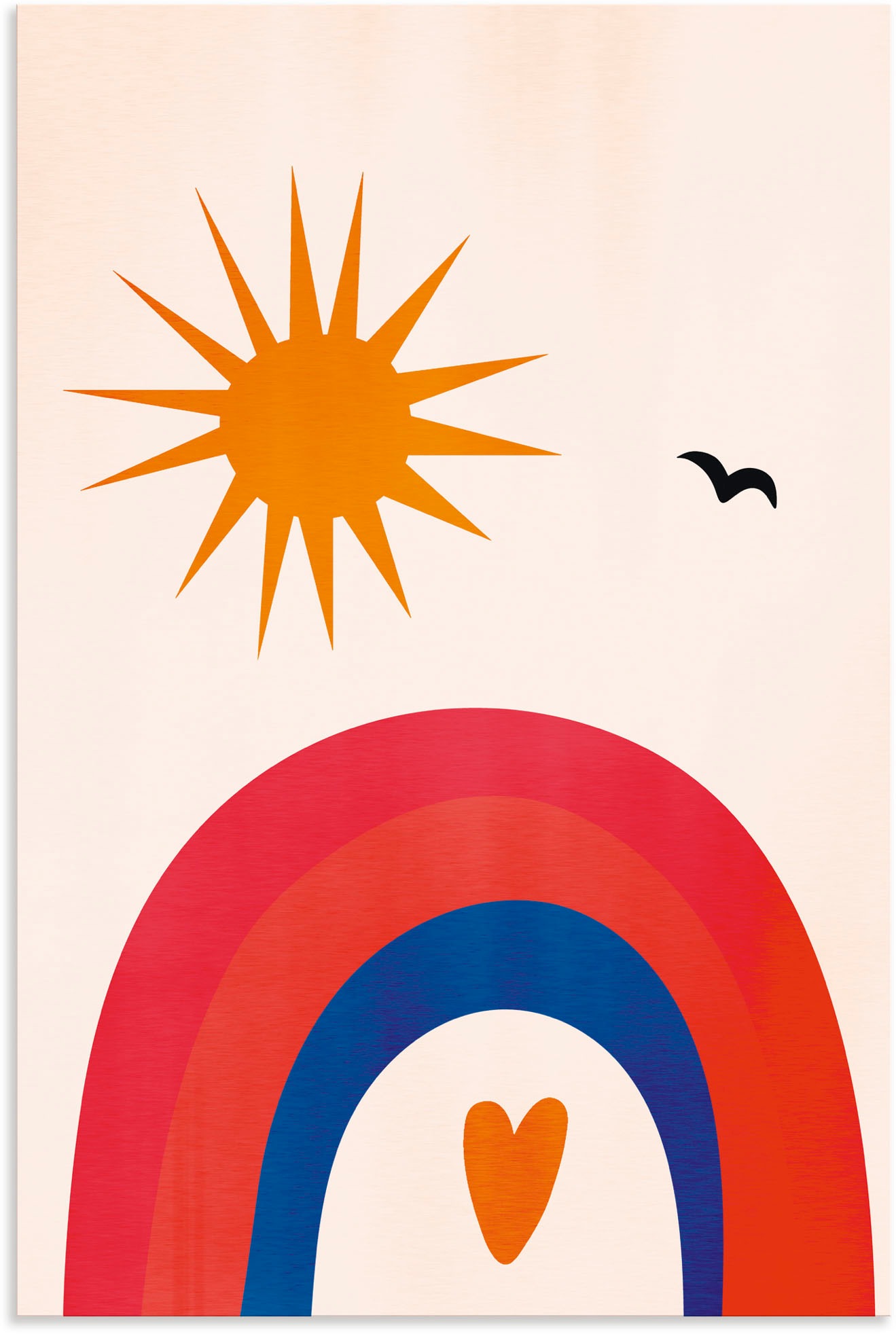 Image of Artland Wandbild »Glückliche Tage !«, Bilder von Kindern, (1 St.), in vielen Grössen & Produktarten - Alubild / Outdoorbild für den Aussenbereich, Leinwandbild, Poster, Wandaufkleber / Wandtattoo auch für Badezimmer geeignet bei Ackermann Versand Schweiz