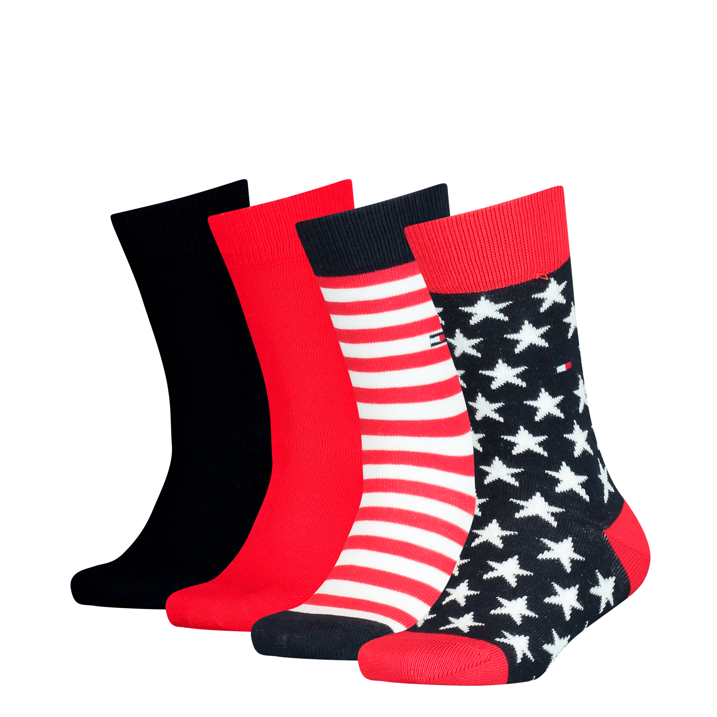 Image of Tommy Hilfiger Socken "TH KIDS SOCK 4P STARS & STRIPES ECOM" 4 Paar, mit auffälligen Designakzenten