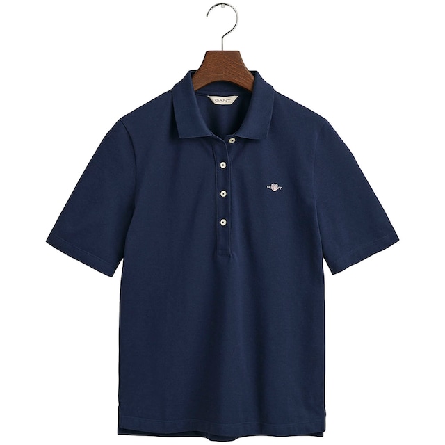 ♕ Gant Poloshirt »SLIM SHIELD KA PIQUE POLO«, mit grafischer Logostickerei  auf der Brust versandkostenfrei bestellen