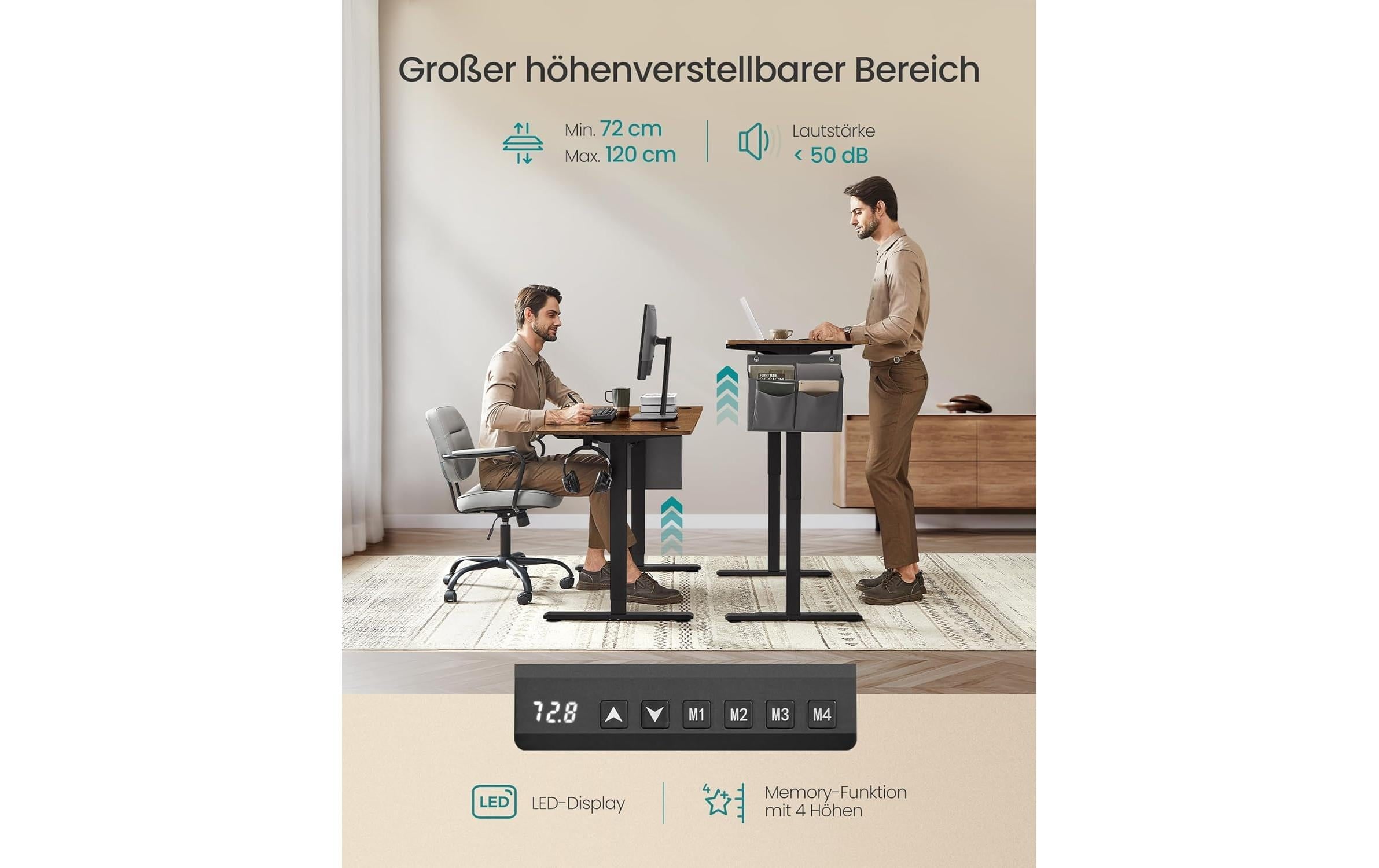 SONGMICS Schreibtisch »160 x 70 cm«