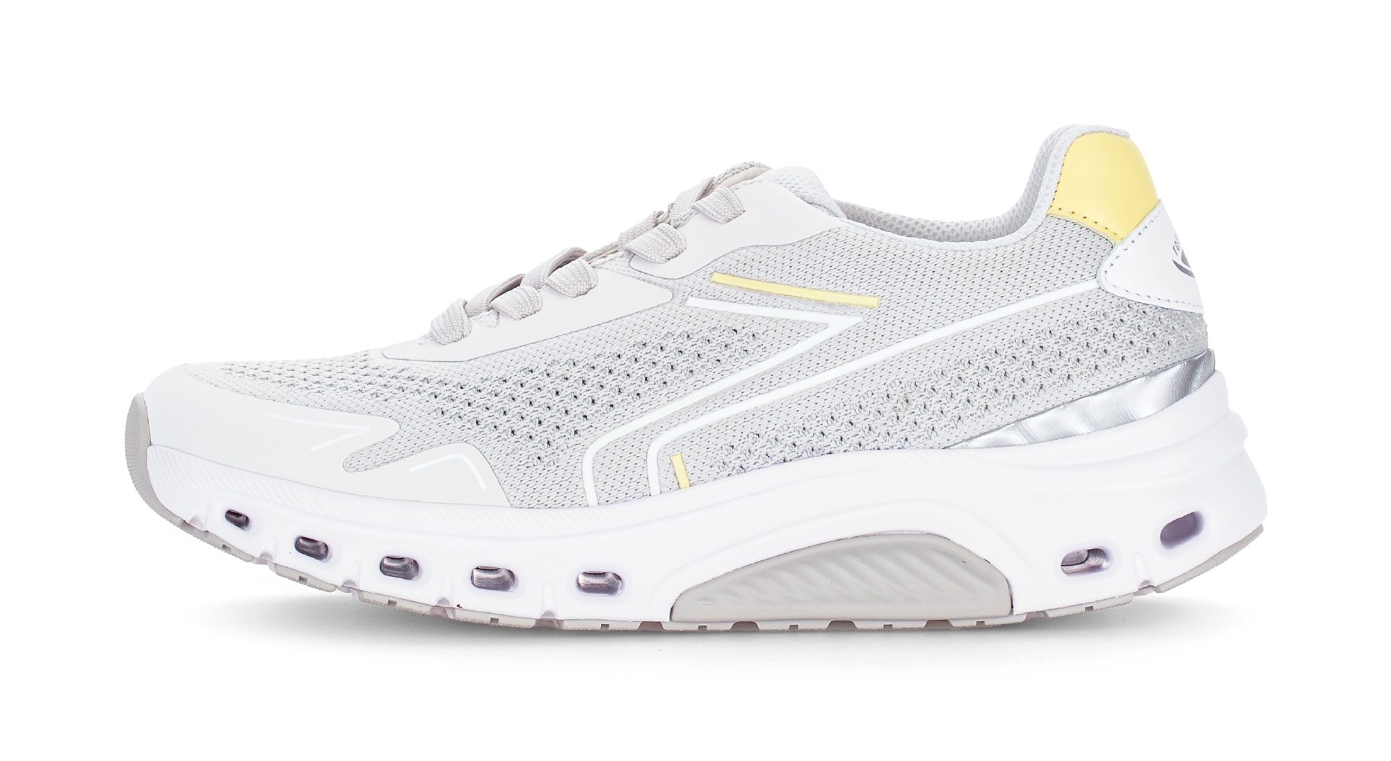 rollingsoft Plateausneaker  , Freizeitschuh, Halbschuh, Schnürer mit Reflektor-Besätzen, G-Weite