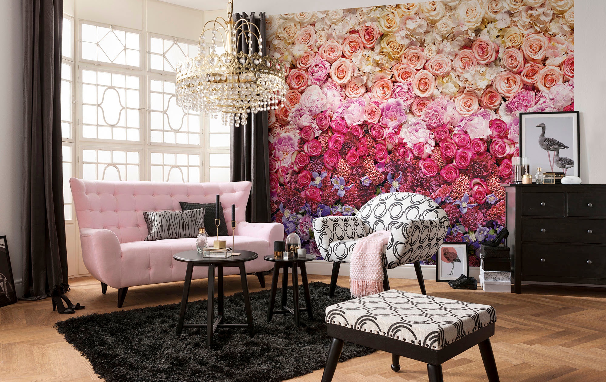 Komar Papier peint intissé »Digitaldruck Vlies -  Intense - Grösse 400 x 260 cm« imprimé Wohnzimmer, Schlafzimmer