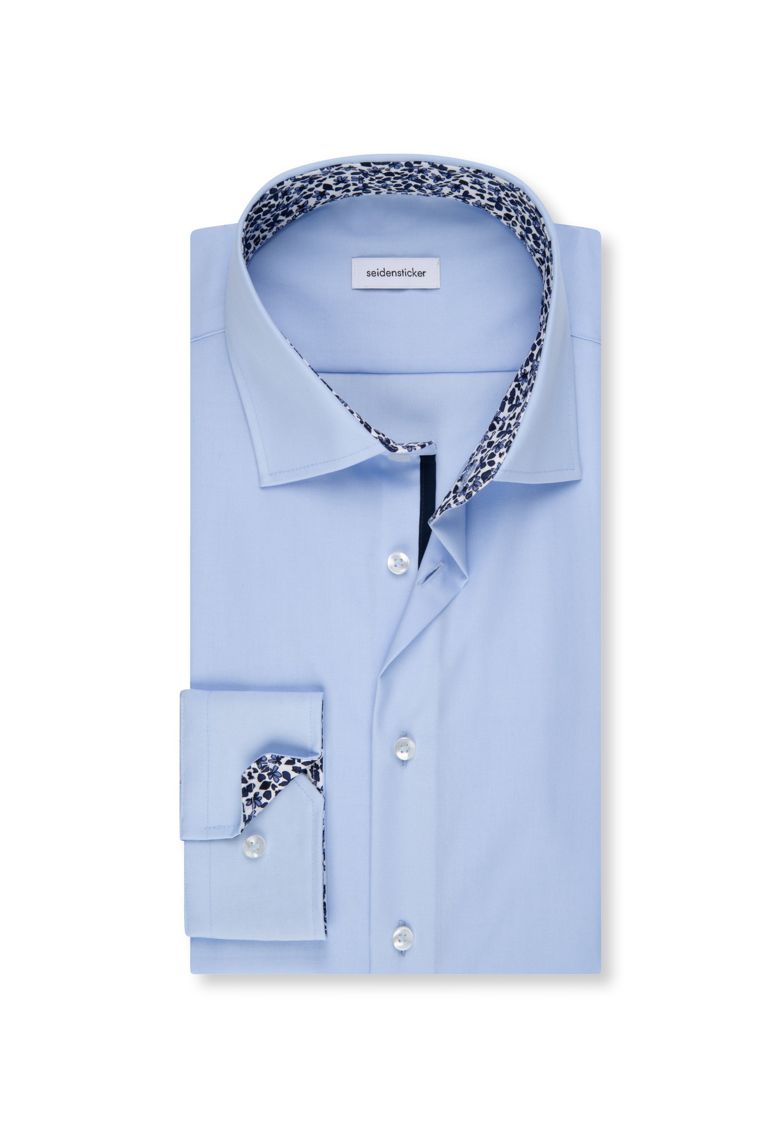 seidensticker Businesshemd »Schwarze Rose« Regular 1/1 Kentkragen Uni