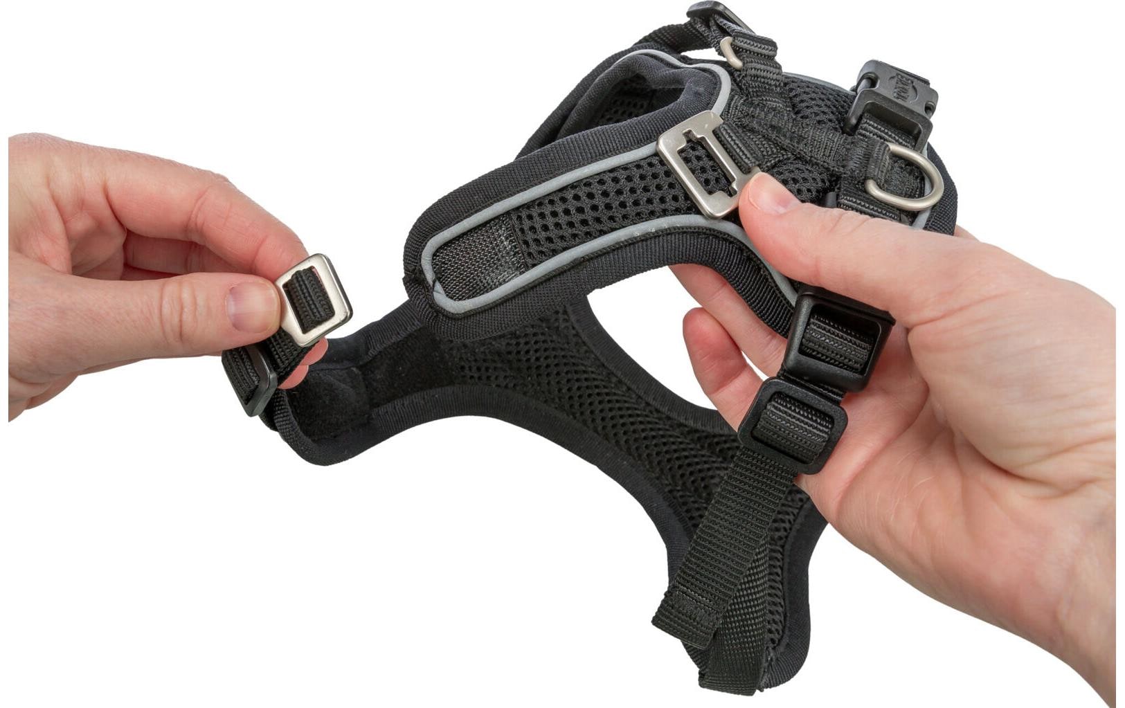 TRIXIE Hunde-Geschirr »Premium FlexMesh Geschir L« Mesh Geschirr mit spezellem Schnitt für kurze, kompakte Hunde