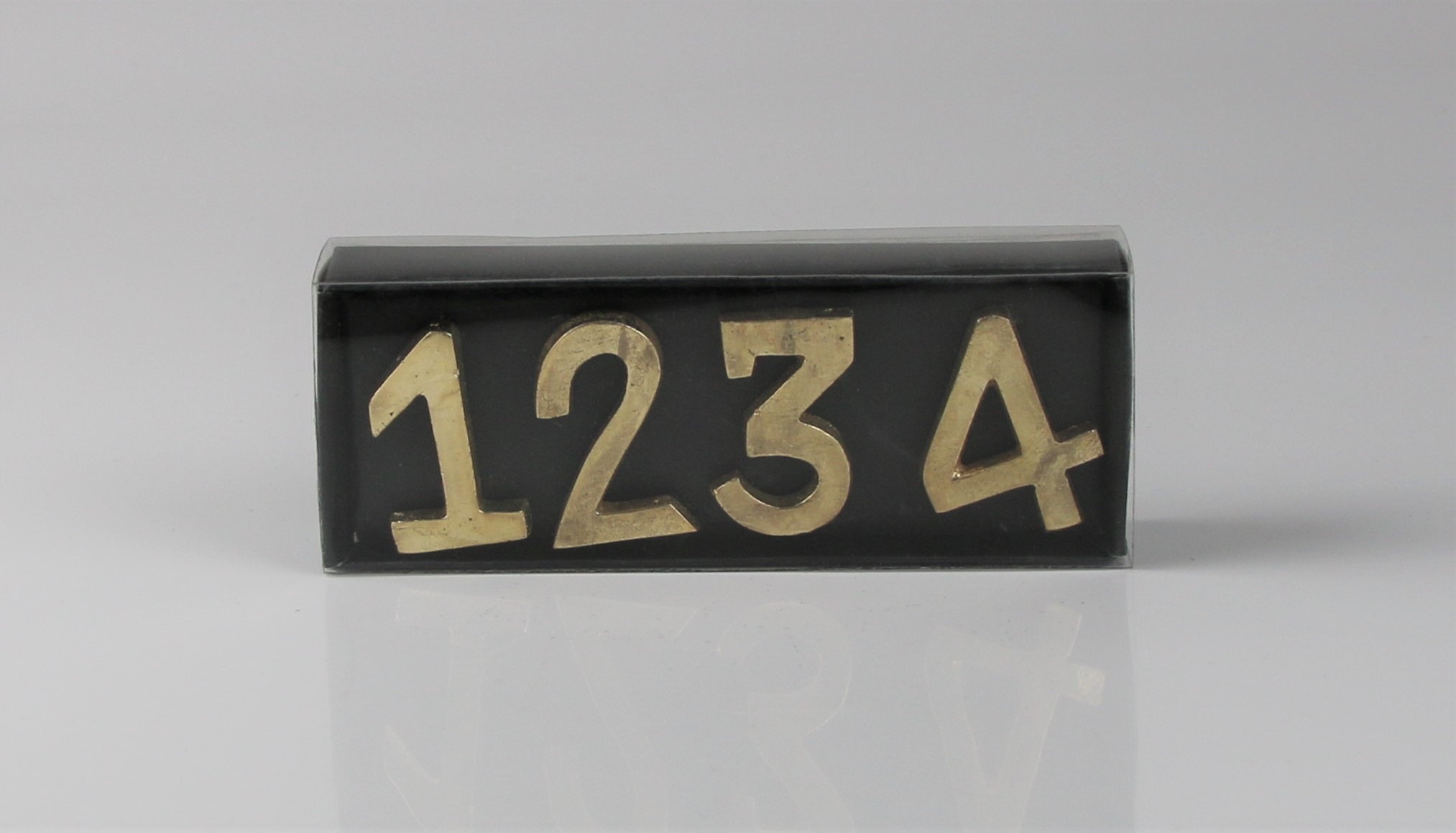 Image of AM Design Deko-Schriftzug "Kerzenstecker, aus Aluminium" 2er Set