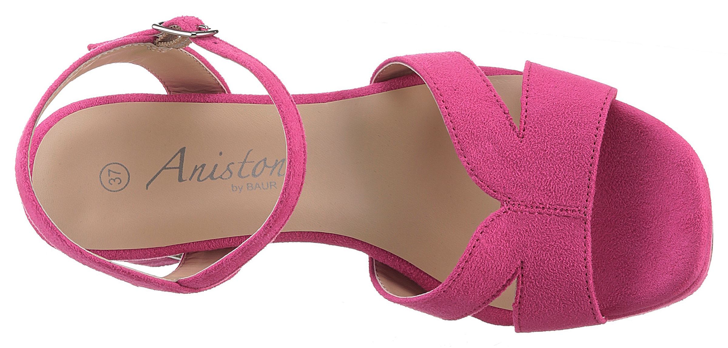 Aniston SHOES High-Heel-Sandalette, Sommerschuh, Abendsanale, Plateau - NEUE KOLLEKTION