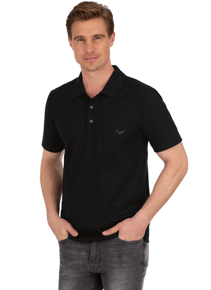 Poloshirt »TRIGEMA Poloshirt aus Single-Jersey«