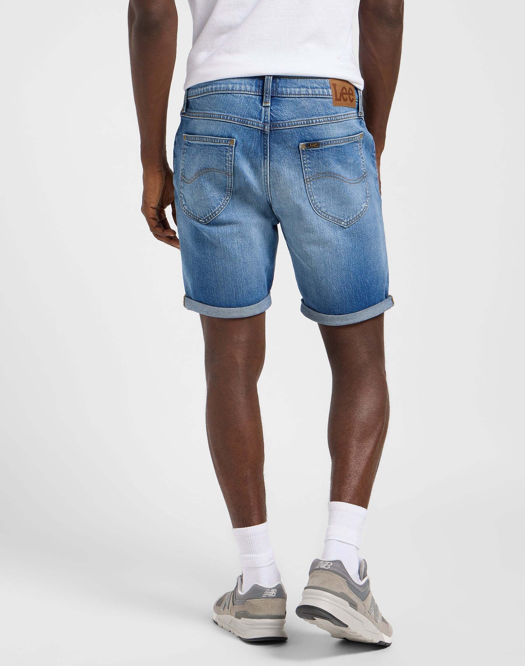 Lee® Slim-fit-Jeans »Lee Jeansshorts Rider Short«
