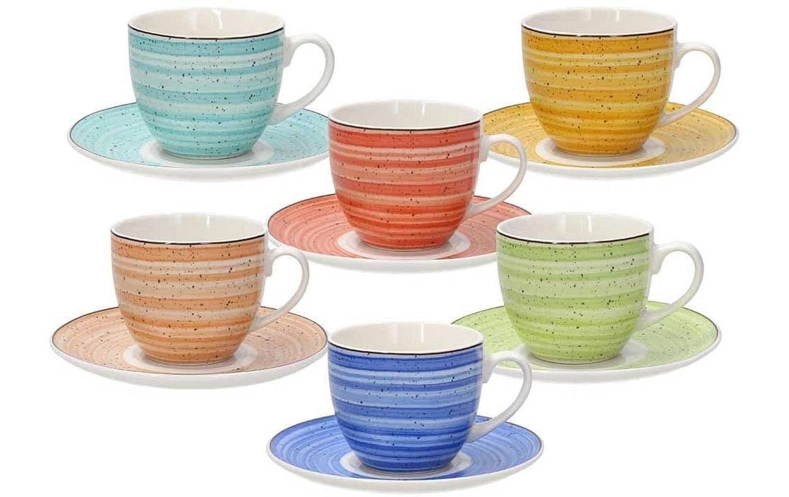 Image of Tasse "Tognana Kaleido 200 ml, 6 Stück" Spülmaschinenfest, Mikrowellenfest