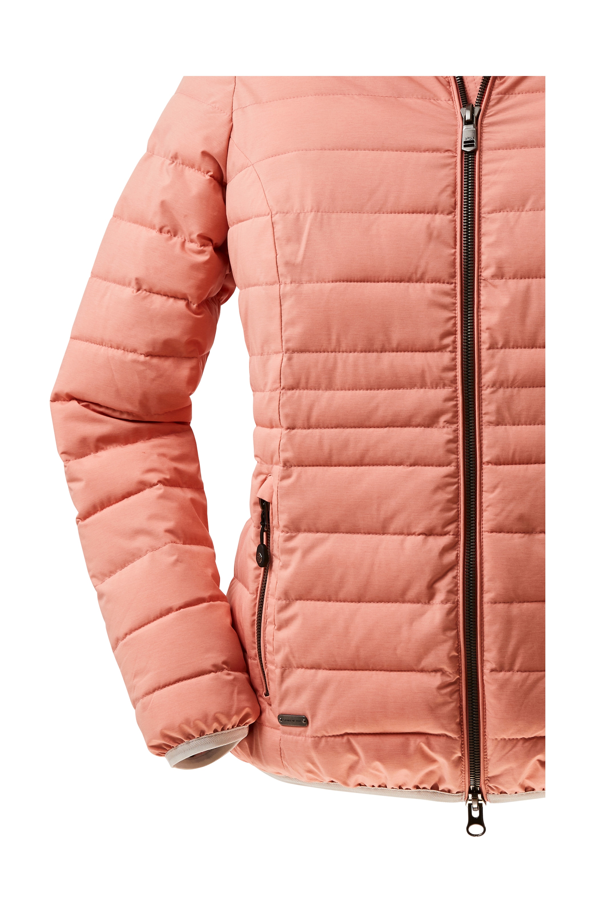 STOY Steppjacke »STS 17 WMN QLTD JCKT«, atmungsaktive Steppjacke mit abnehm. Kapuze in grossen Grössen