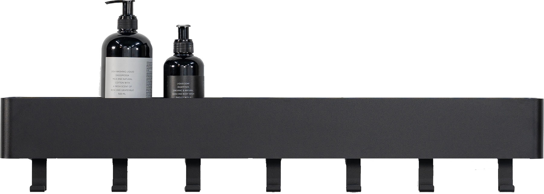 Spinder Design Garderobenhaken »Multi 7« 2-in-1 Wandregal + Garderobe