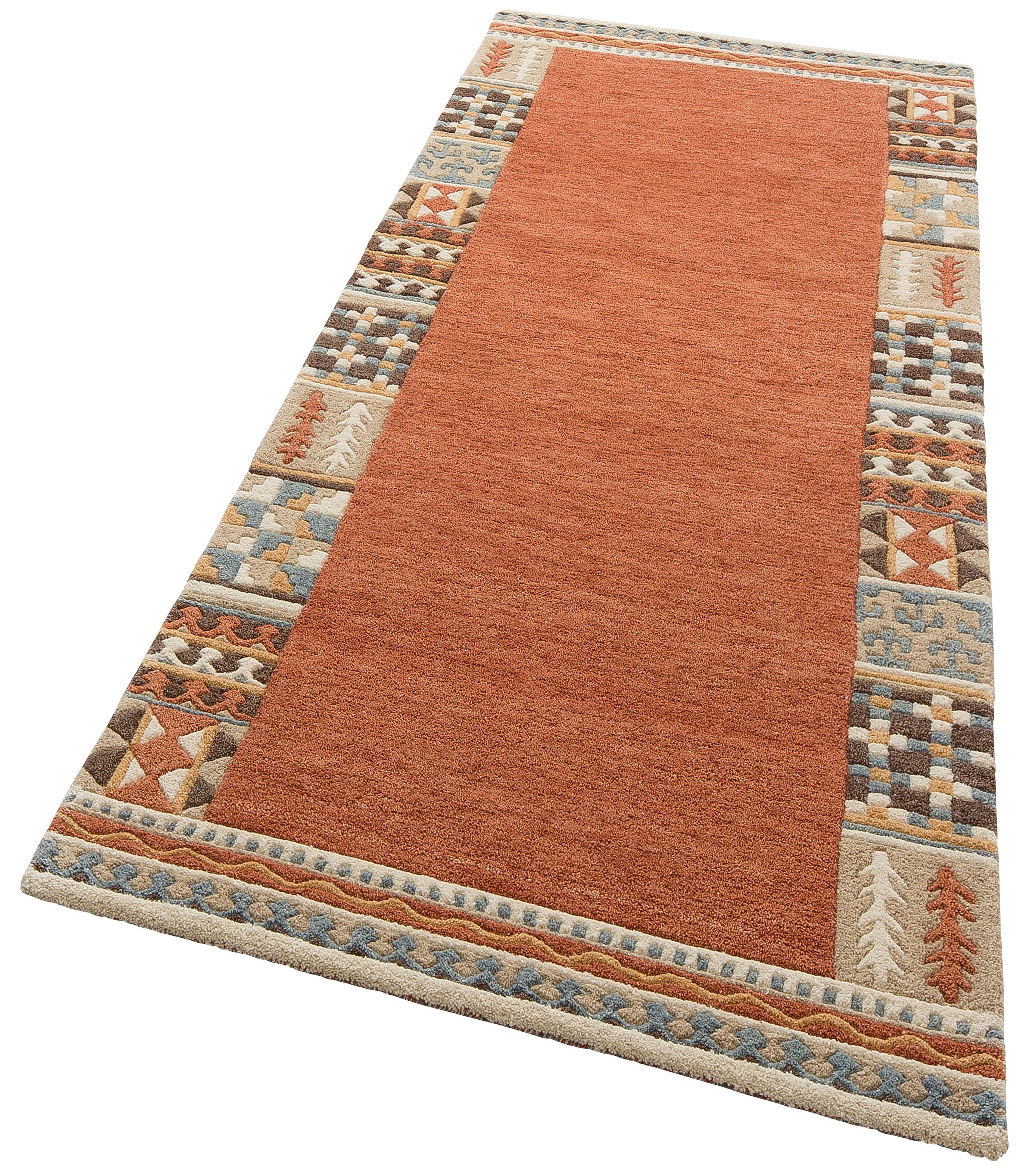 Image of Theko Exklusiv Läufer »Nuno«, rechteckig, 14 mm Höhe, mit Bordüre bei Ackermann Versand Schweiz